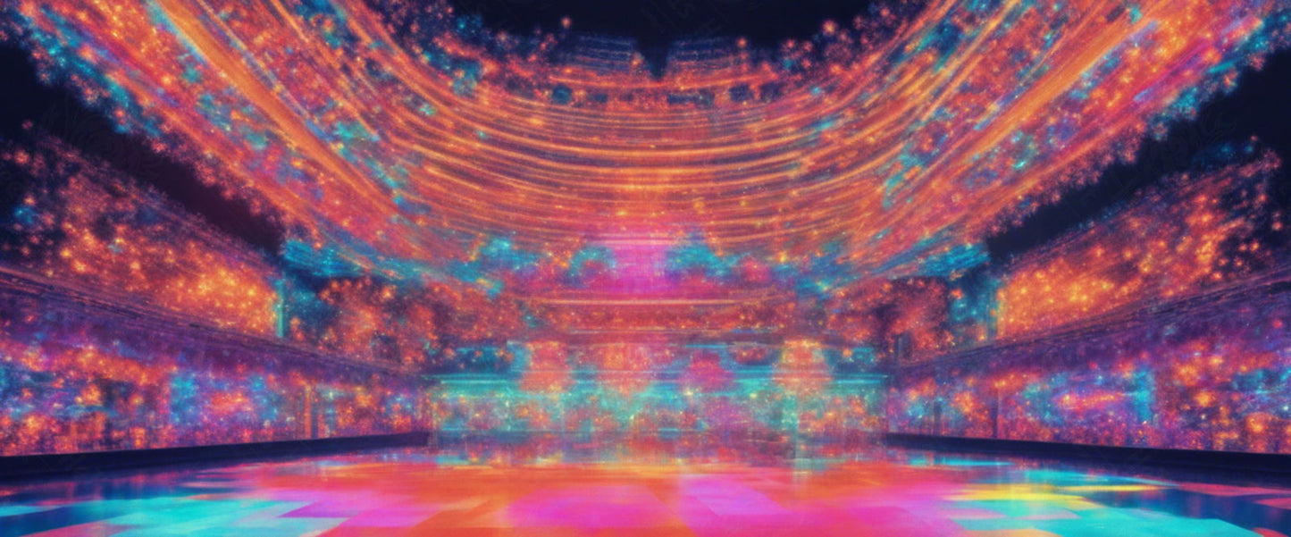 Glitch Art Background With Motion Blur Effects 21 by 9 0001 SN839 - Sweet As Hell Designs