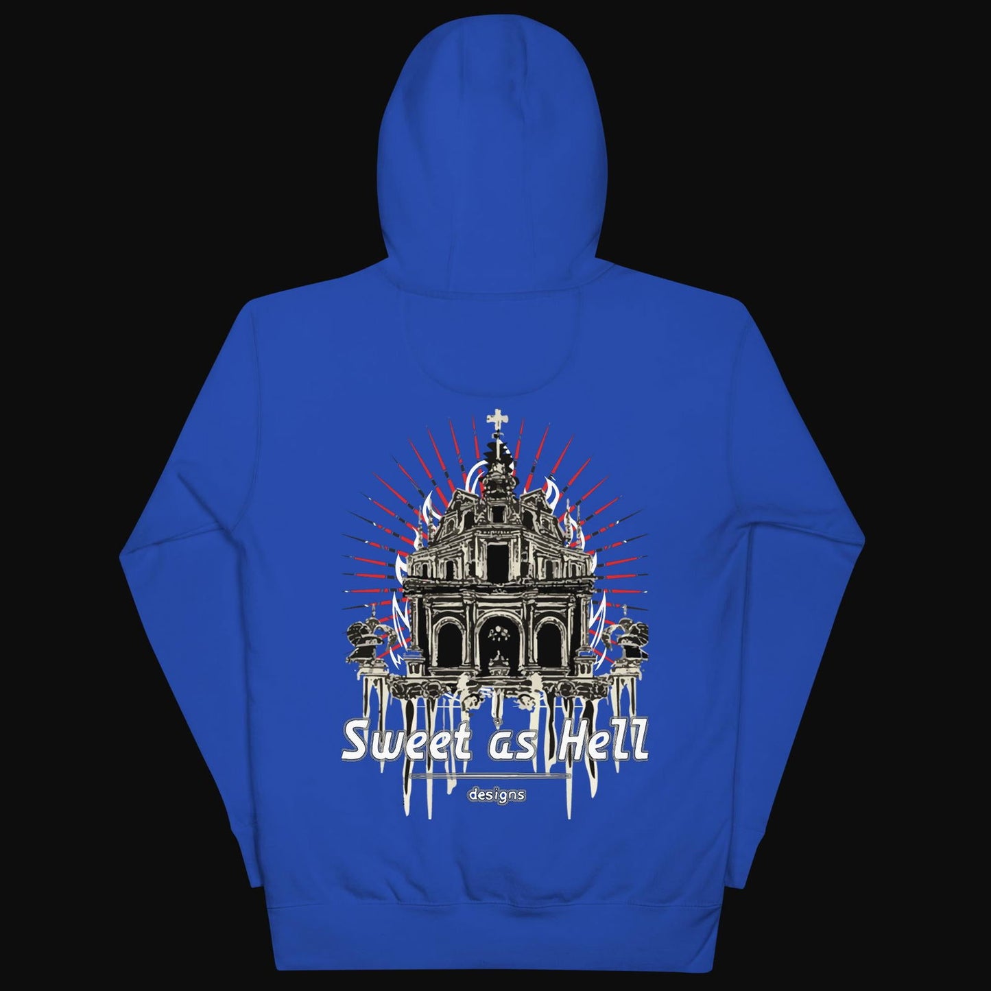 Abandoned Sanctuary Cotton Hoodie - Sweet As Hell Designs