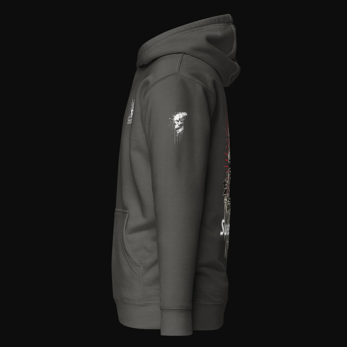 Abandoned Sanctuary Cotton Hoodie - Sweet As Hell Designs