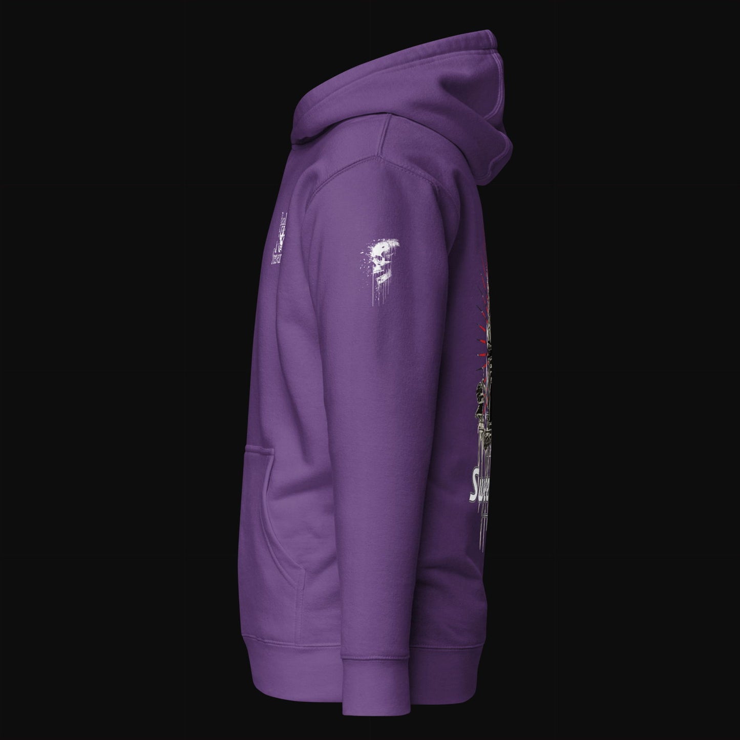 Abandoned Sanctuary Cotton Hoodie - Sweet As Hell Designs