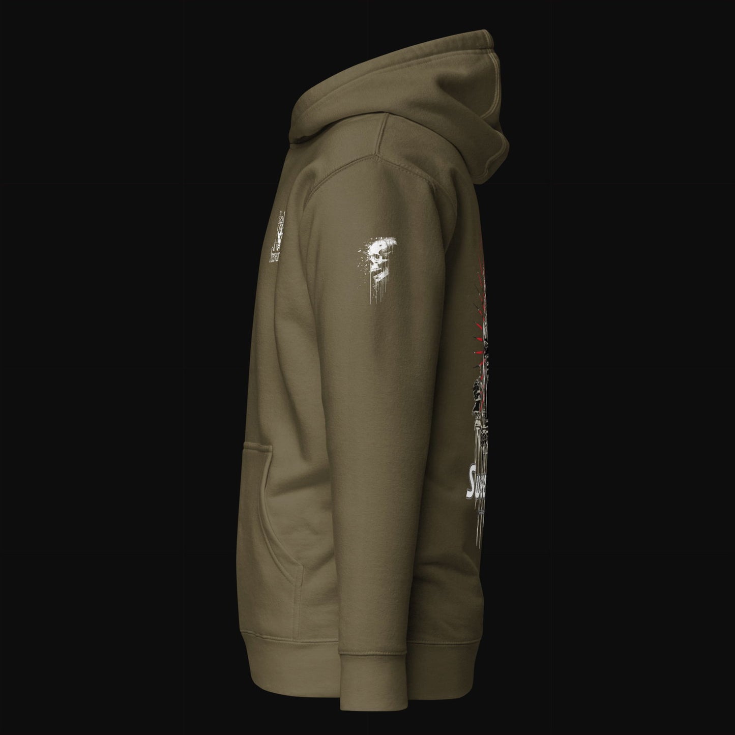 Abandoned Sanctuary Cotton Hoodie - Sweet As Hell Designs