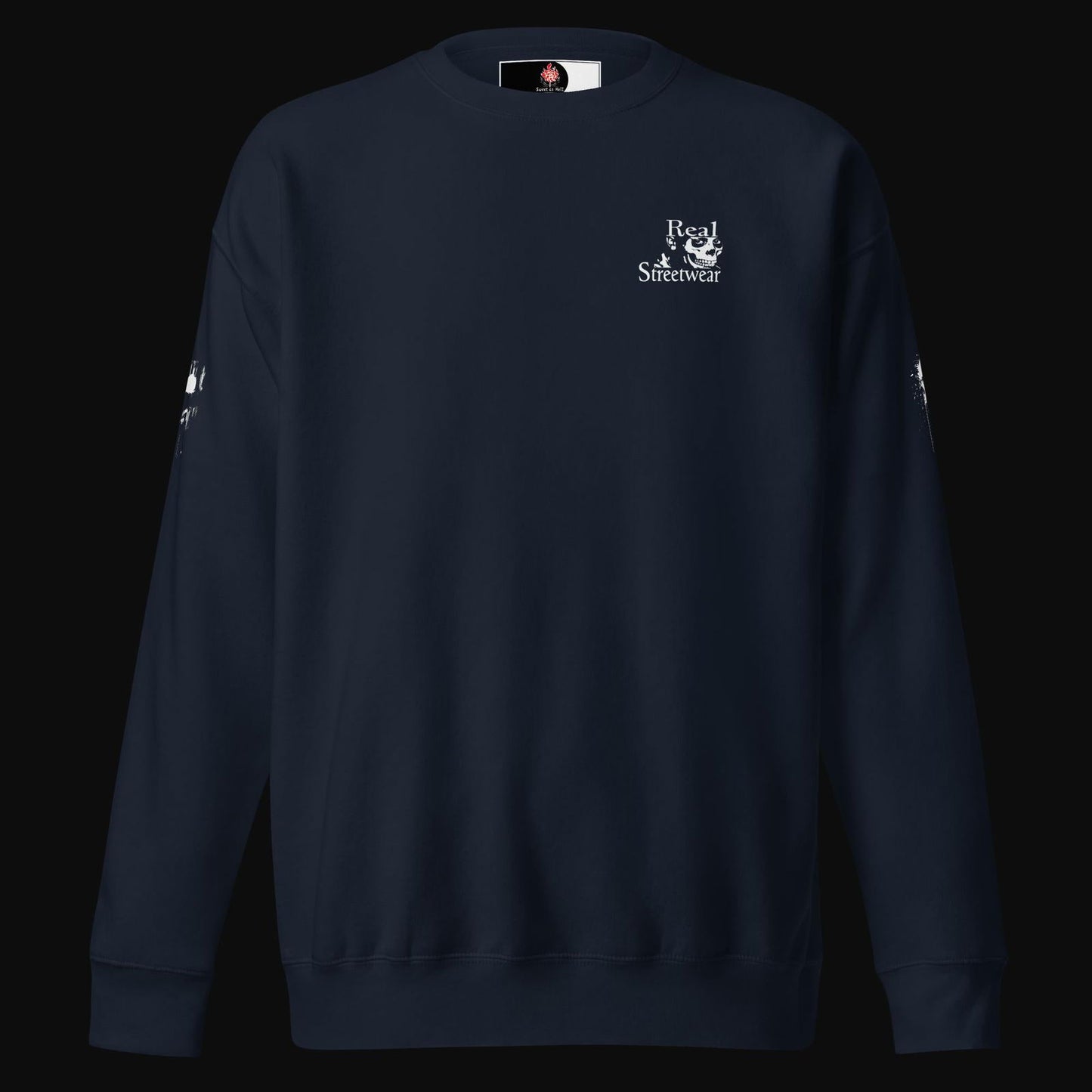 Abandoned Sanctuary Cotton Sweatshirt - Sweet As Hell Designs