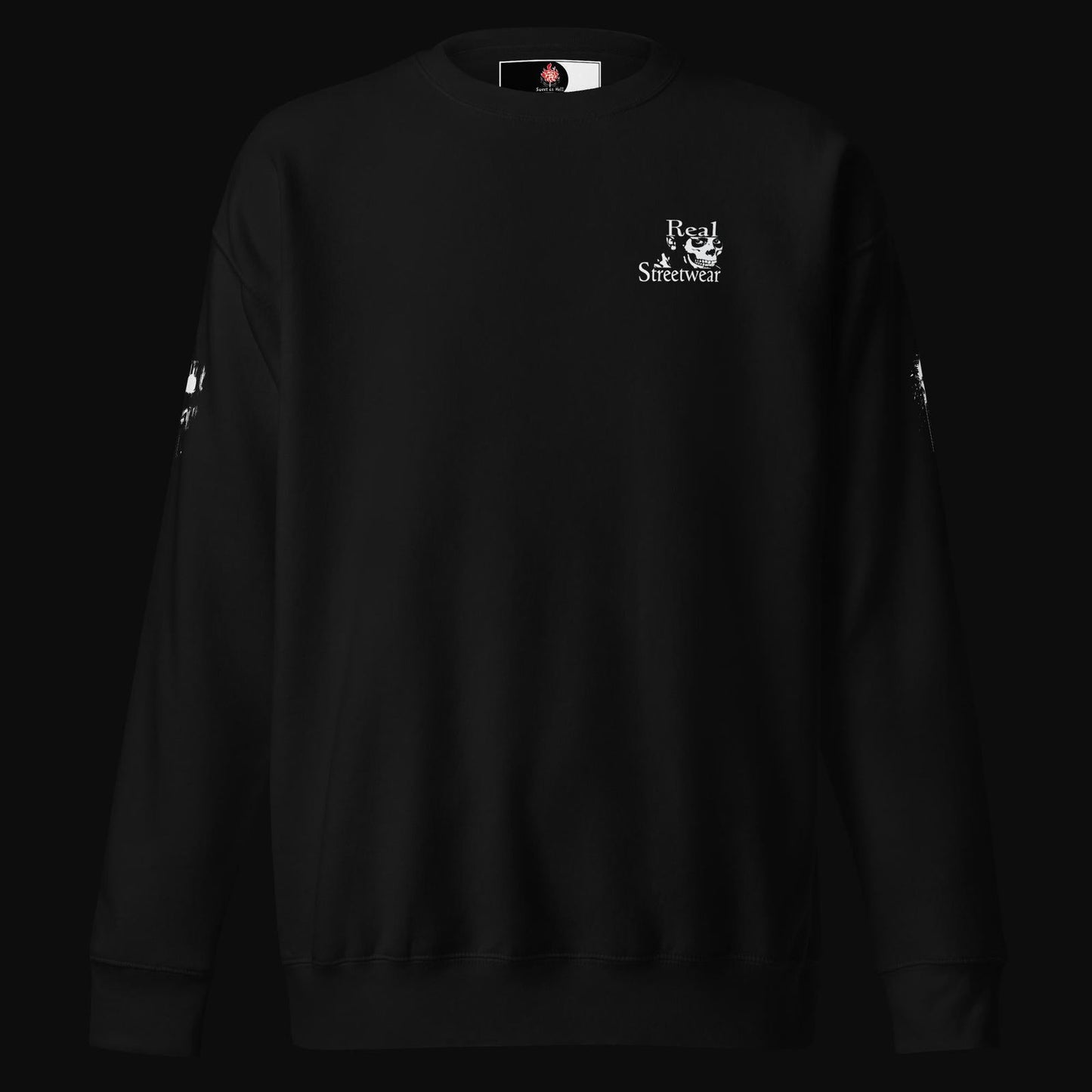 Abandoned Sanctuary Cotton Sweatshirt - Sweet As Hell Designs