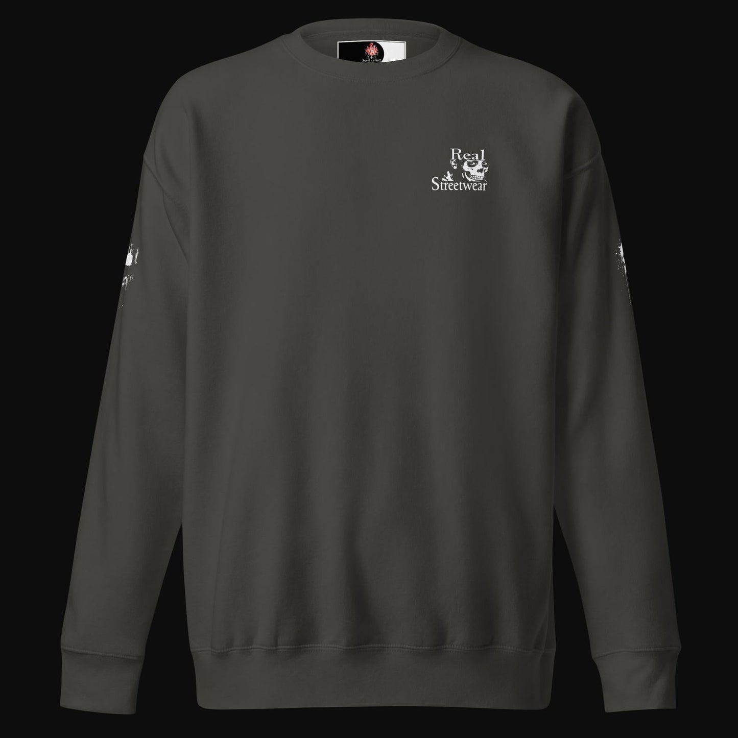 Abandoned Sanctuary Cotton Sweatshirt - Sweet As Hell Designs