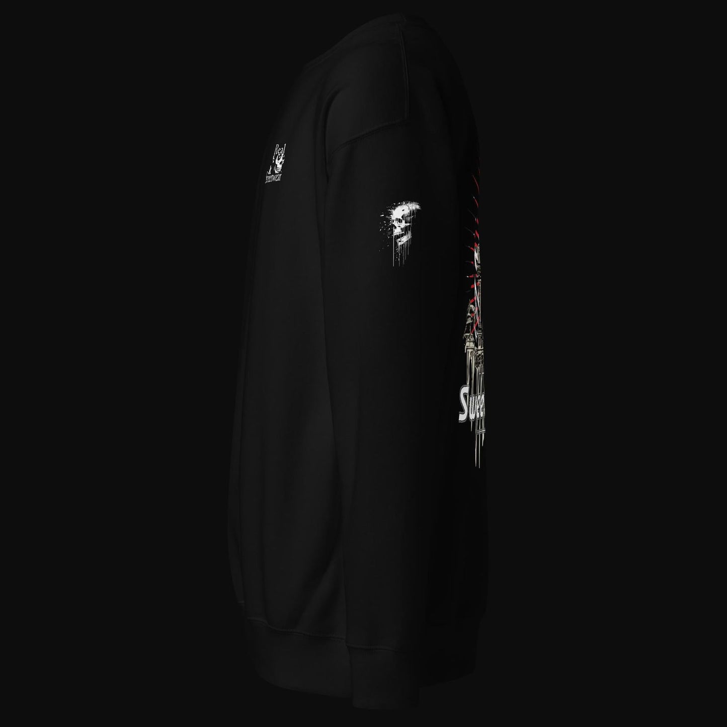 Abandoned Sanctuary Cotton Sweatshirt - Sweet As Hell Designs