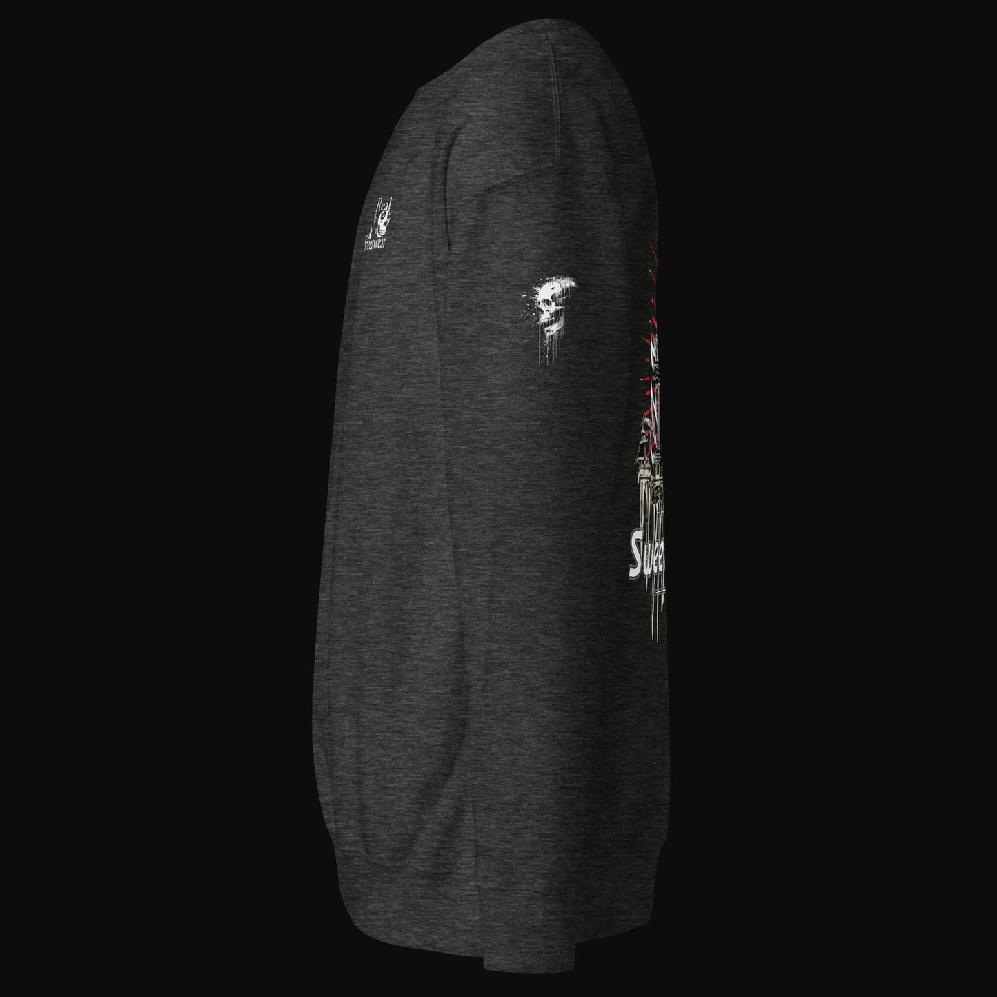 Abandoned Sanctuary Cotton Sweatshirt - Sweet As Hell Designs