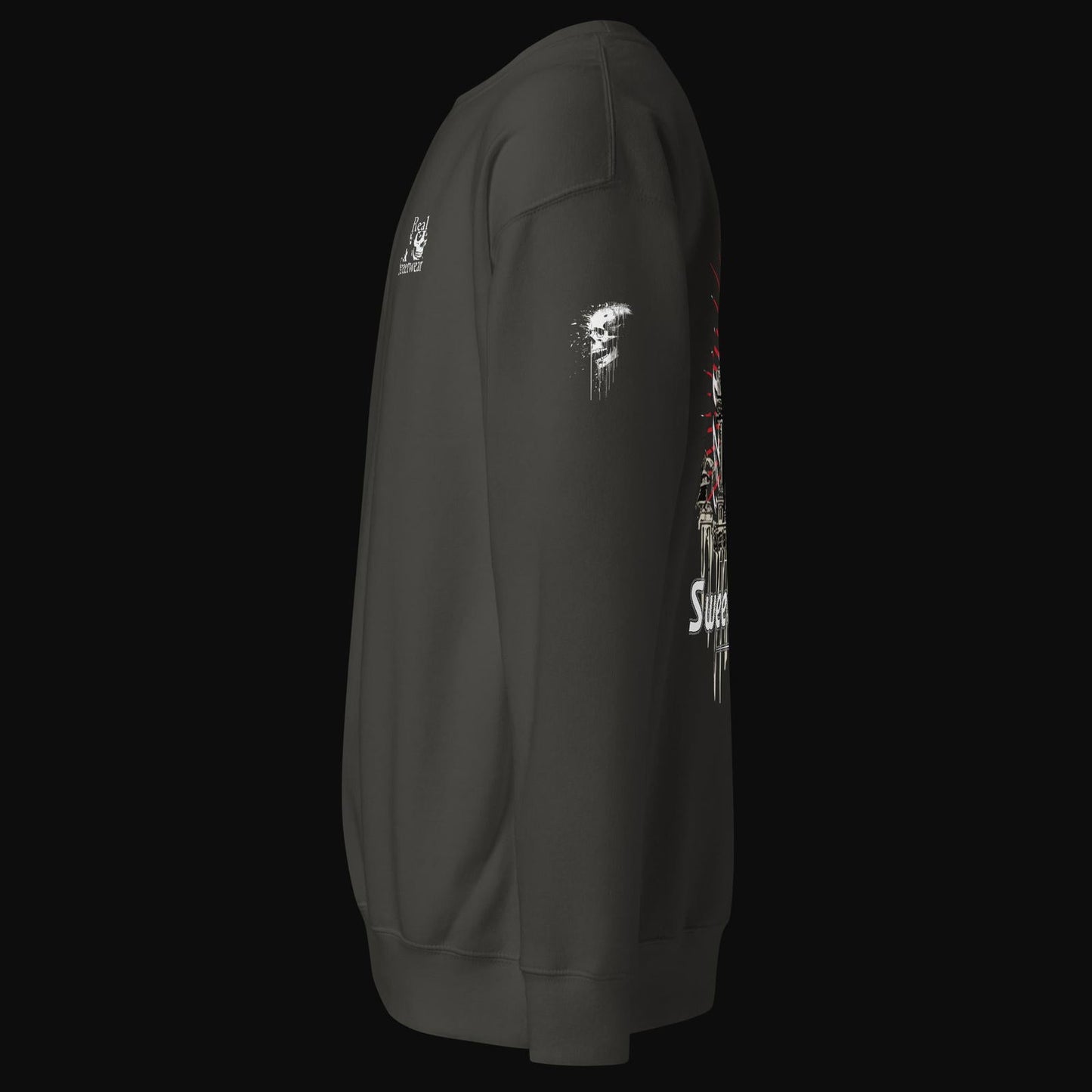 Abandoned Sanctuary Cotton Sweatshirt - Sweet As Hell Designs