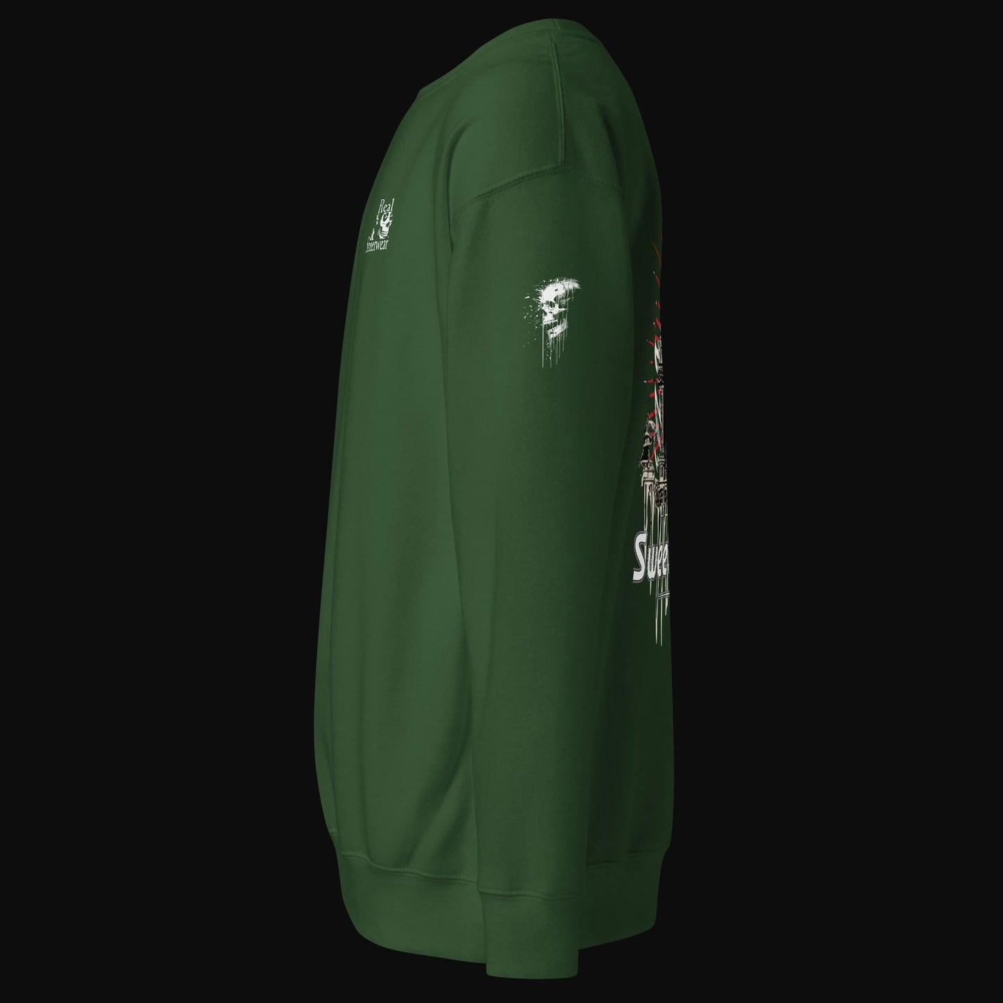 Abandoned Sanctuary Cotton Sweatshirt - Sweet As Hell Designs