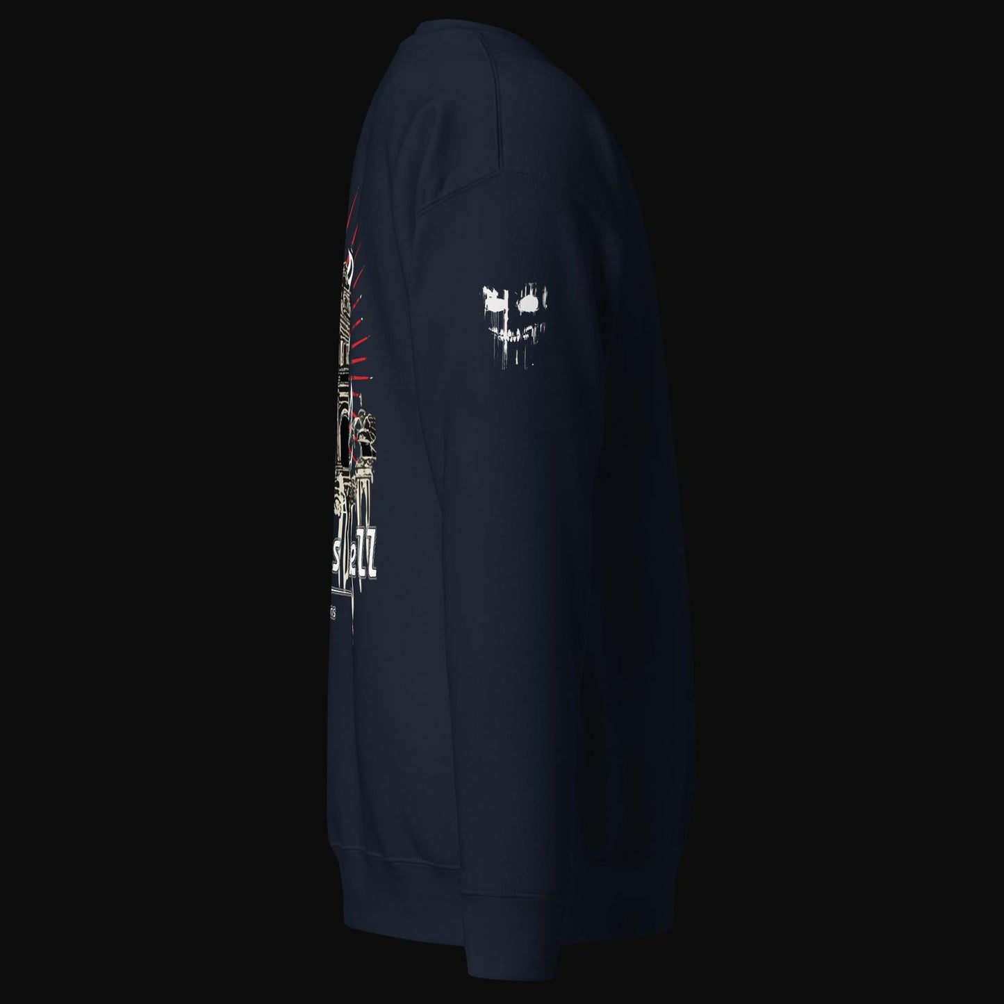 Abandoned Sanctuary Cotton Sweatshirt - Sweet As Hell Designs