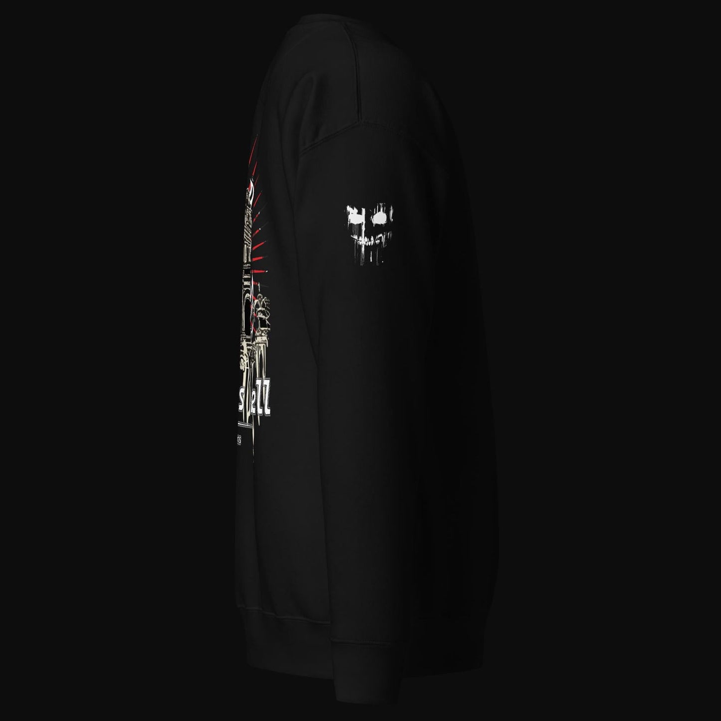 Abandoned Sanctuary Cotton Sweatshirt - Sweet As Hell Designs