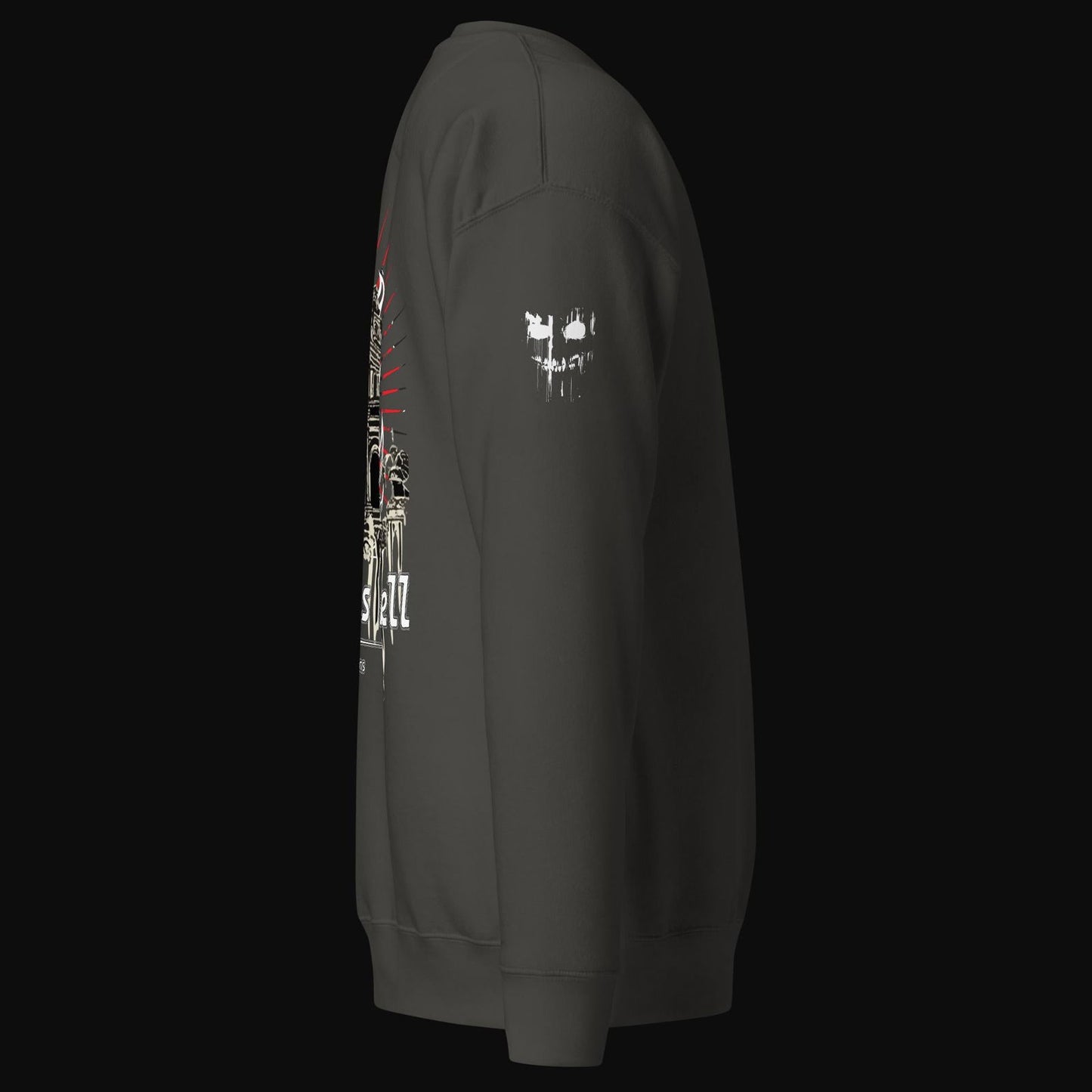 Abandoned Sanctuary Cotton Sweatshirt - Sweet As Hell Designs