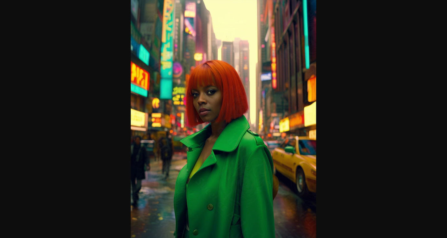 Female Portrait With A Gritty Cinematic City Background 0008 SN835 - Sweet As Hell Designs