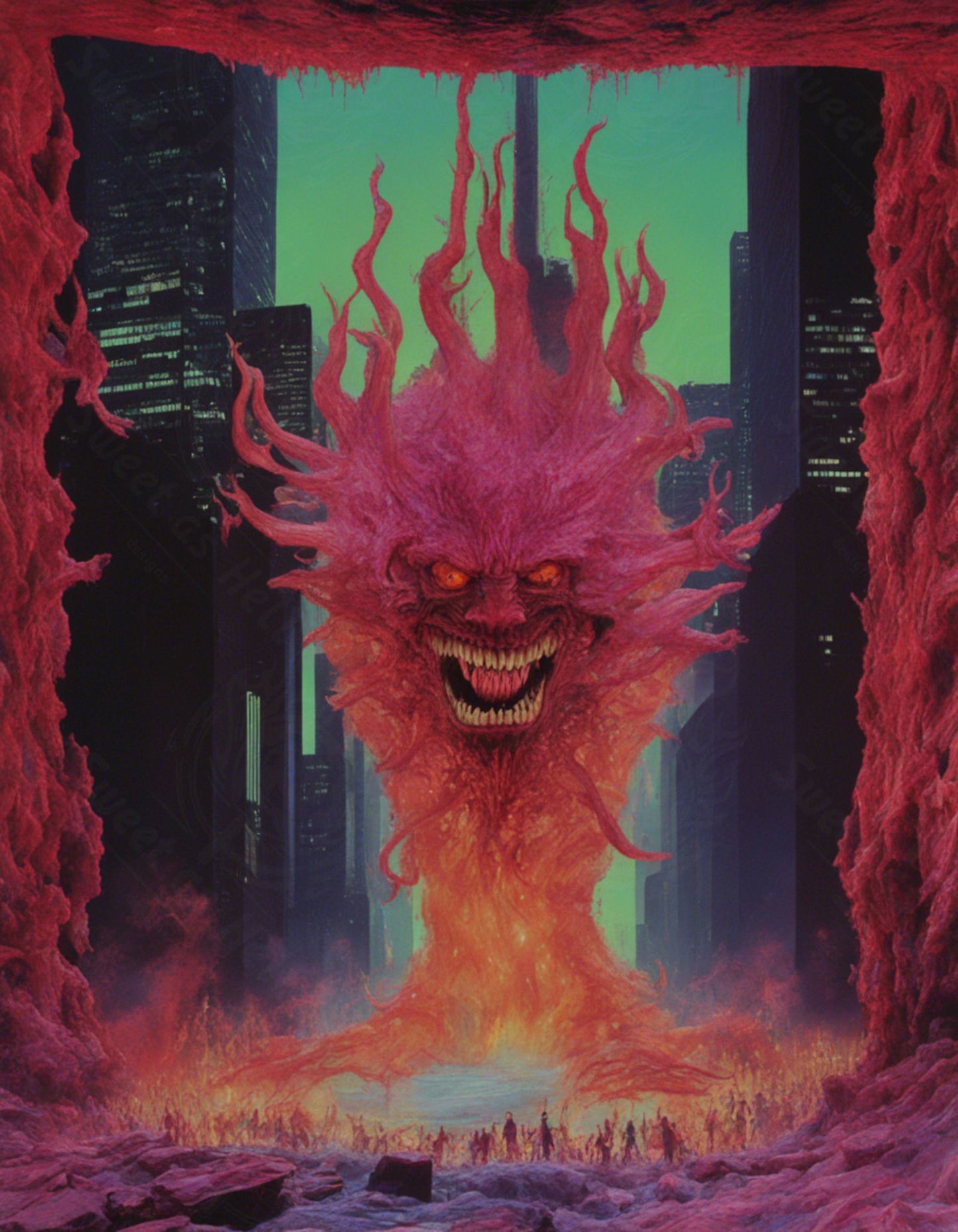 Horror and Miasma 04 by 05 0028 SN172 - Sweet As Hell Designs