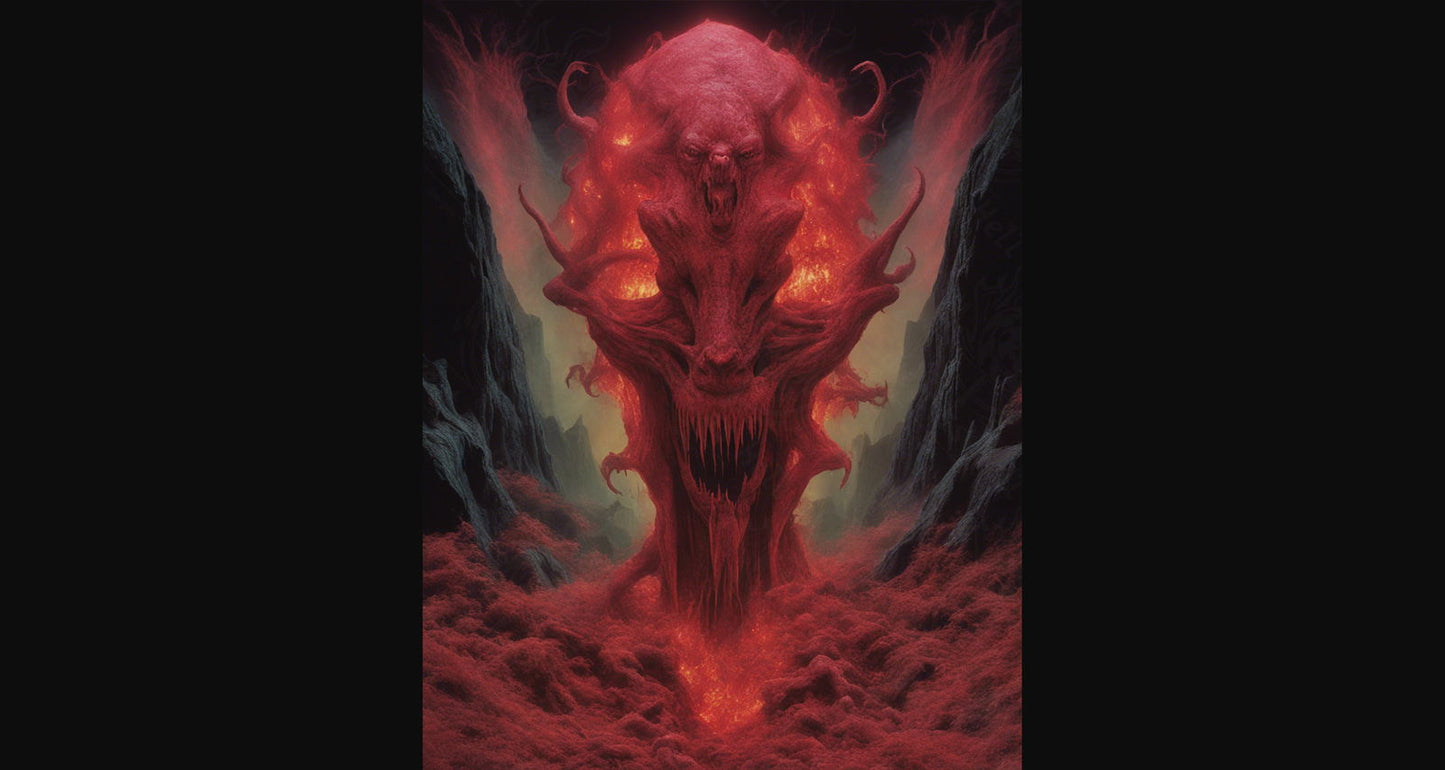 Horror and Miasma 04 by 05 0156 SN525 - Sweet As Hell Designs