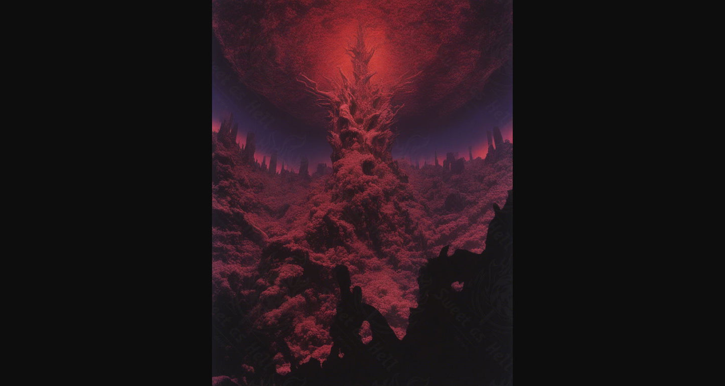 Horror and Miasma 04 by 05 0167 SN536 - Sweet As Hell Designs