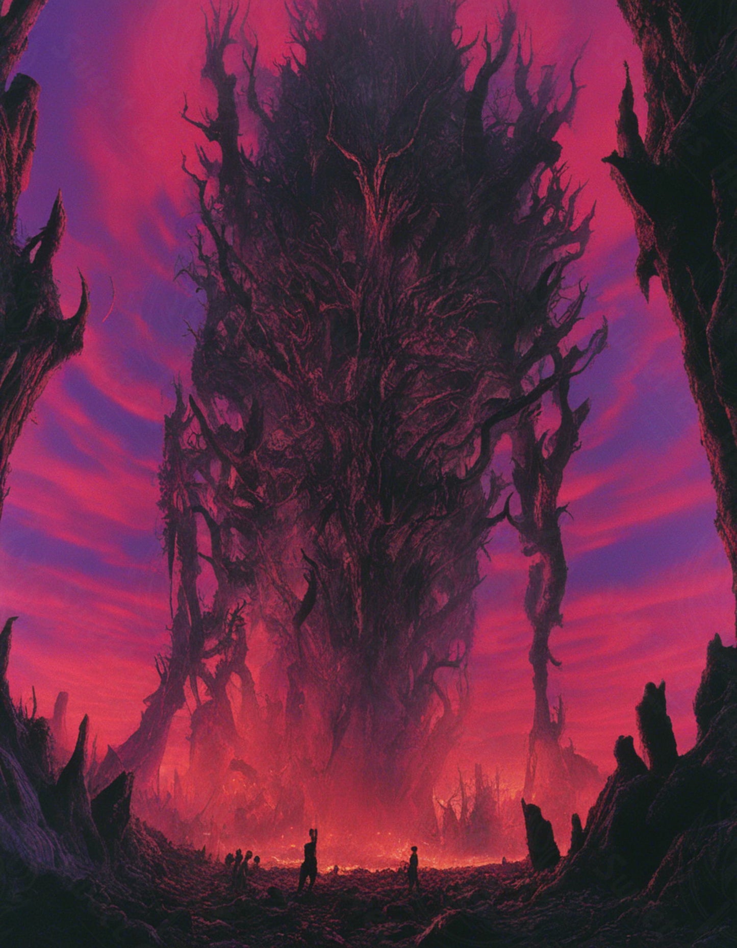 Horror and Miasma 04 by 05 0190 SN559 - Sweet As Hell Designs