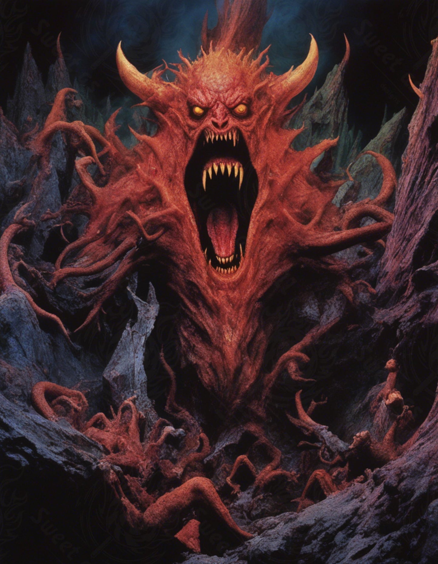Horror and Miasma 04 by 05 0212 SN581 - Sweet As Hell Designs