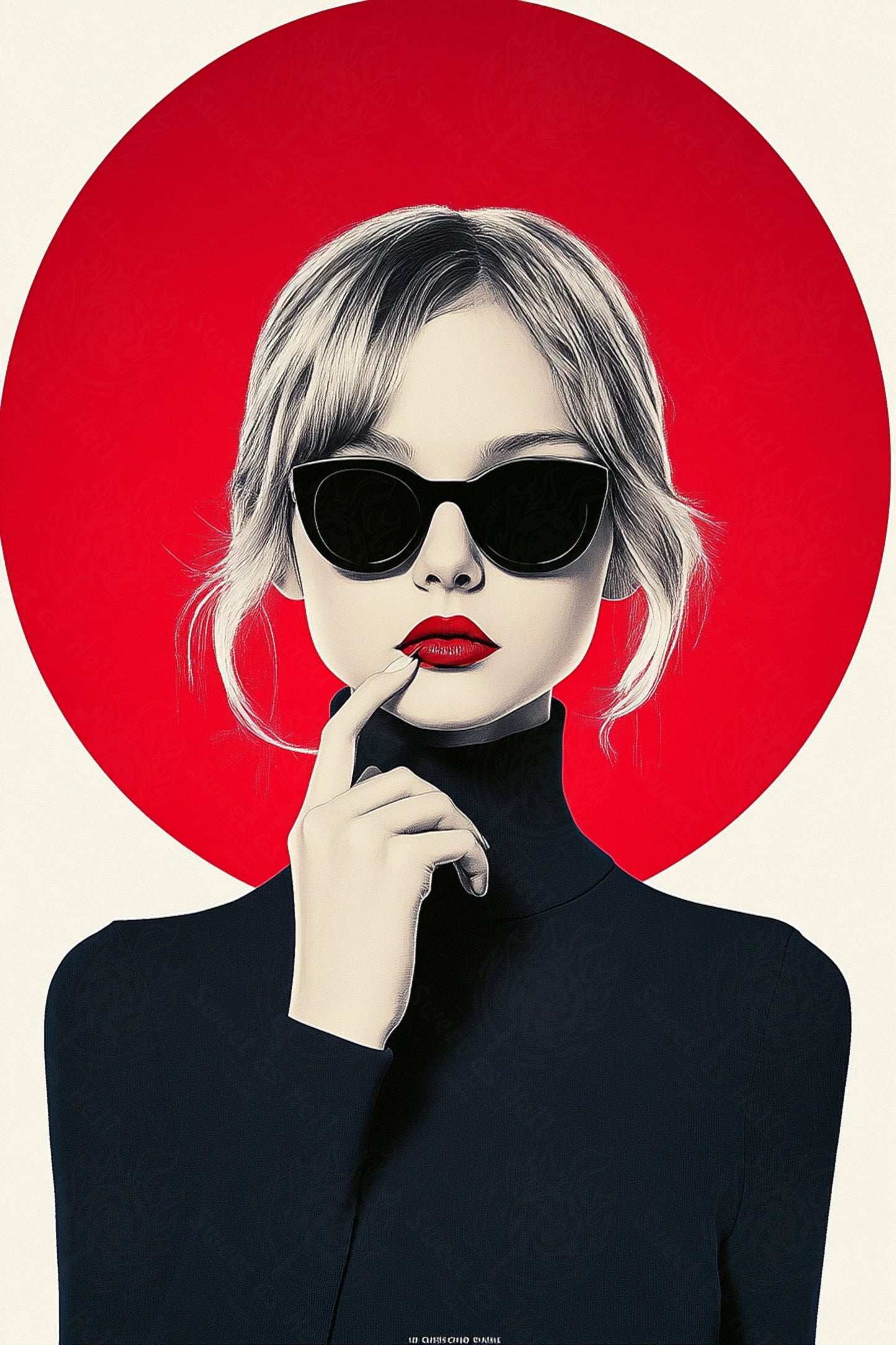Modern Art Styled Fashion Ad Photo 02 by 03 011 SN2511 - Sweet As Hell Designs