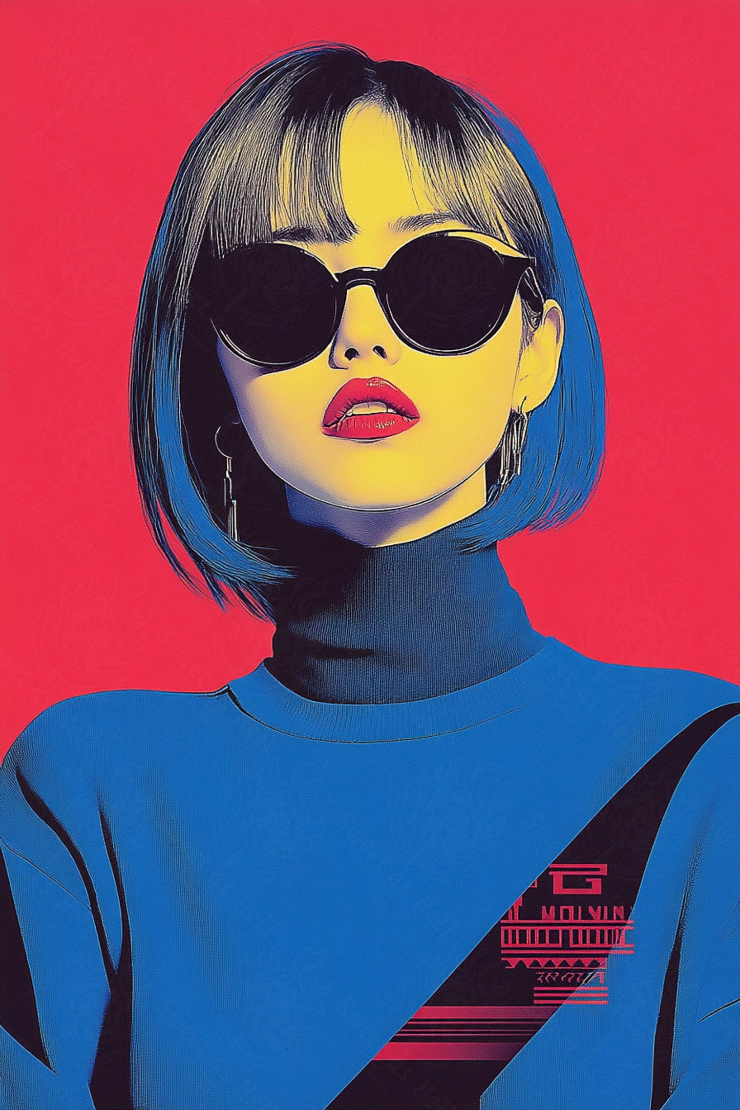 Modern Art Styled Fashion Ad Photo 02 by 03 013 SN2513 - Sweet As Hell Designs