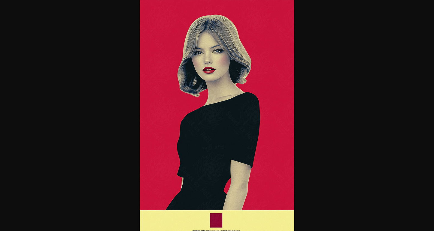 Modern Art Styled Fashion Ad Photo 02 by 03 015 SN2515 - Sweet As Hell Designs