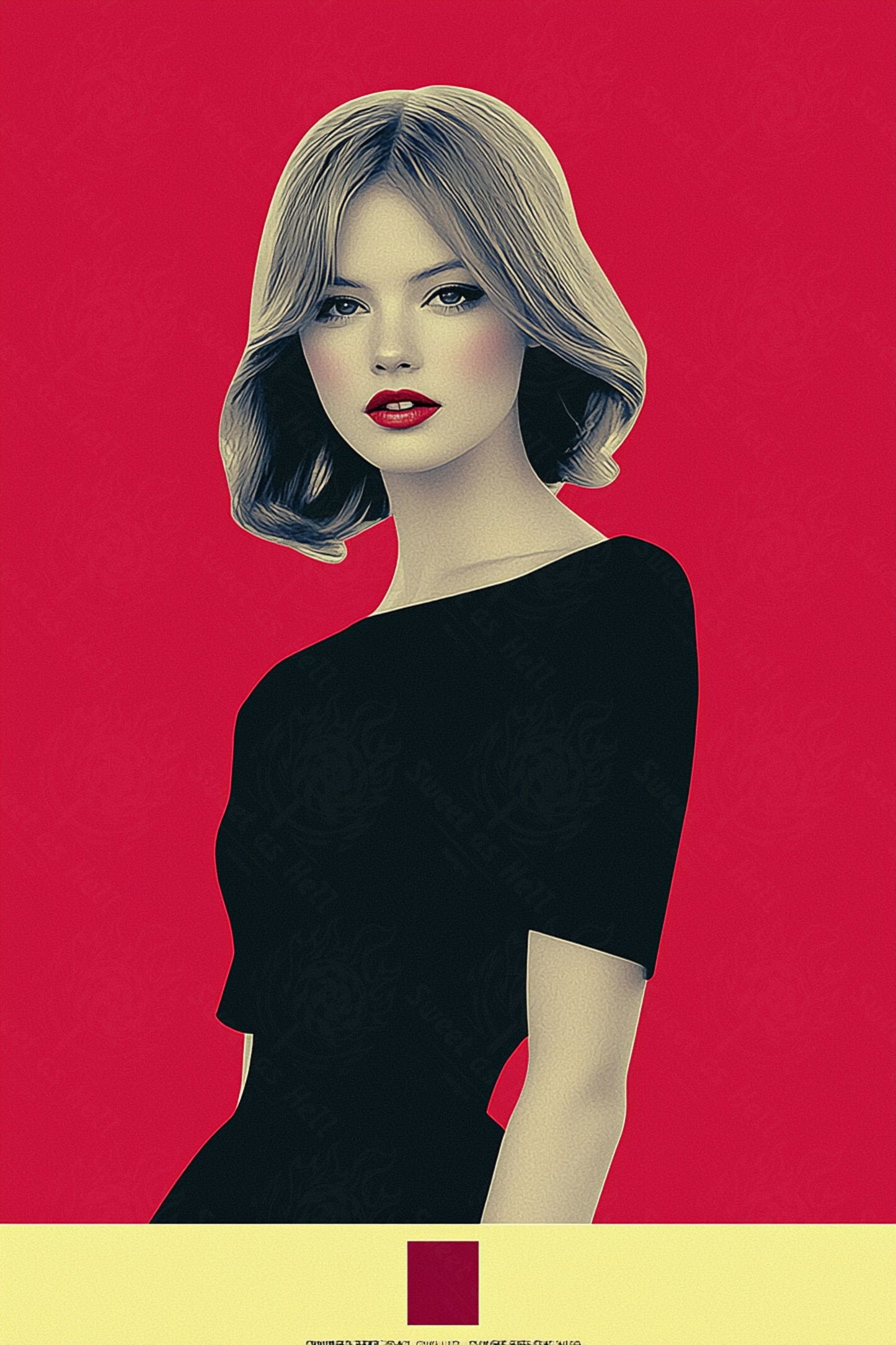 Modern Art Styled Fashion Ad Photo 02 by 03 015 SN2515 - Sweet As Hell Designs