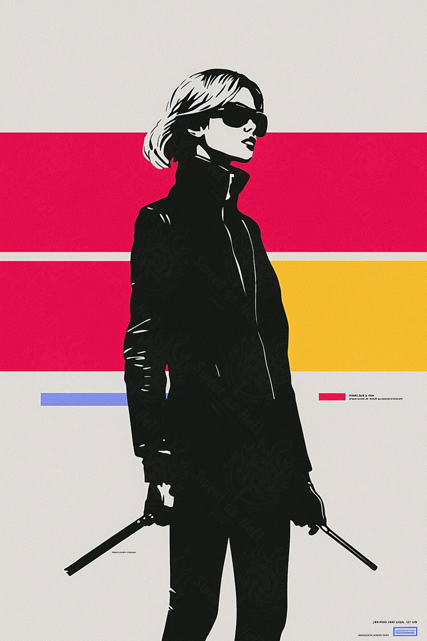 Modern Art Styled Fashion Ad Photo 02 by 03 017 SN2517 - Sweet As Hell Designs