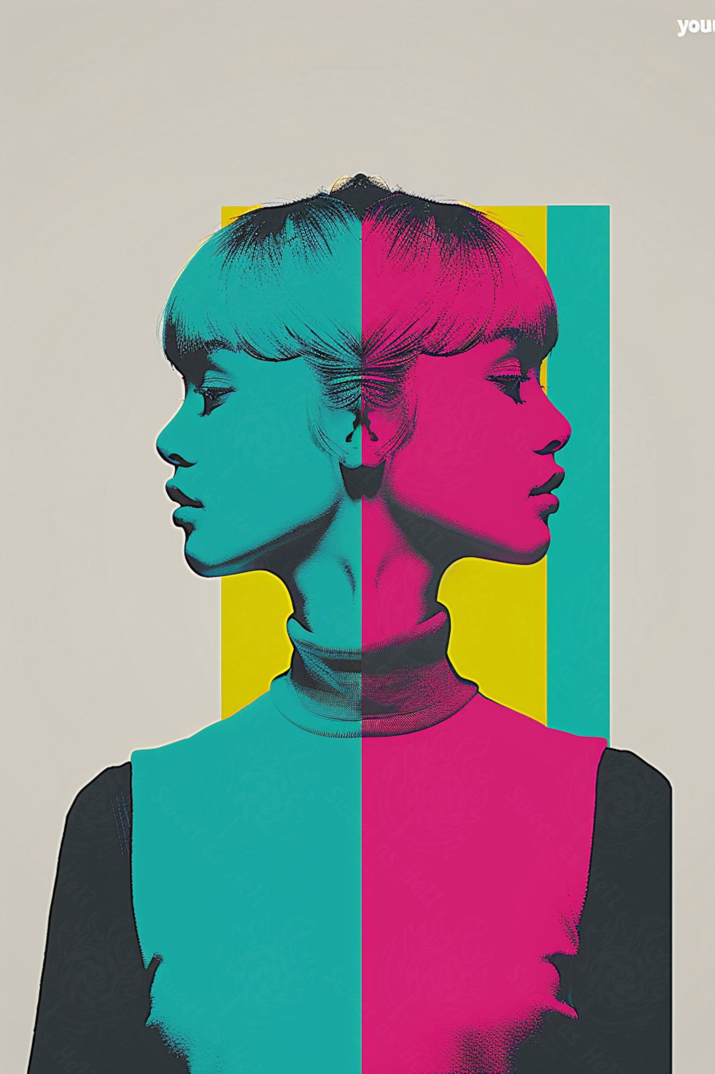 Modern Art Styled Fashion Ad Photo 02 by 03 018 SN2518 - Sweet As Hell Designs