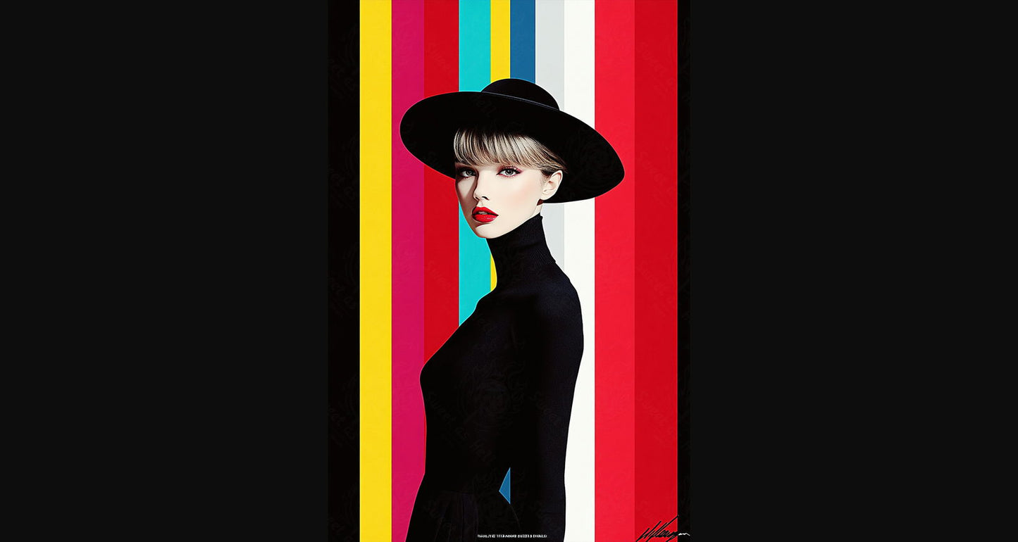 Modern Art Styled Fashion Ad Photo 02 by 03 040 SN2540 - Sweet As Hell Designs