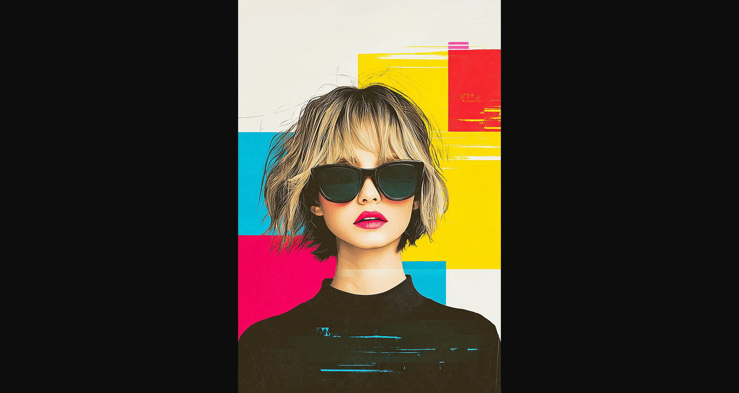 Modern Art Styled Fashion Ad Photo 02 by 03 041 SN2541 - Sweet As Hell Designs