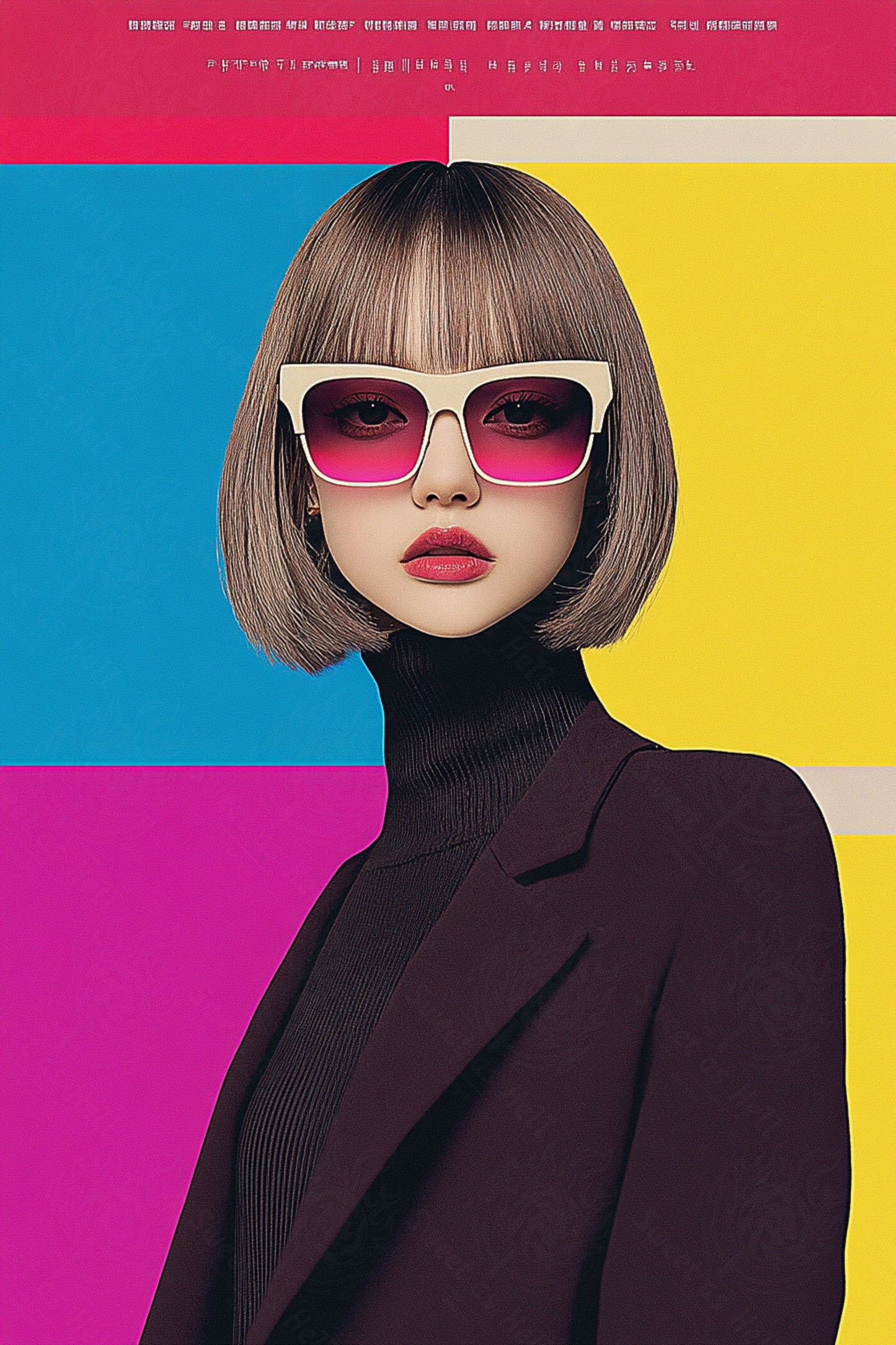 Modern Art Styled Fashion Ad Photo 02 by 03 045 SN2545 - Sweet As Hell Designs