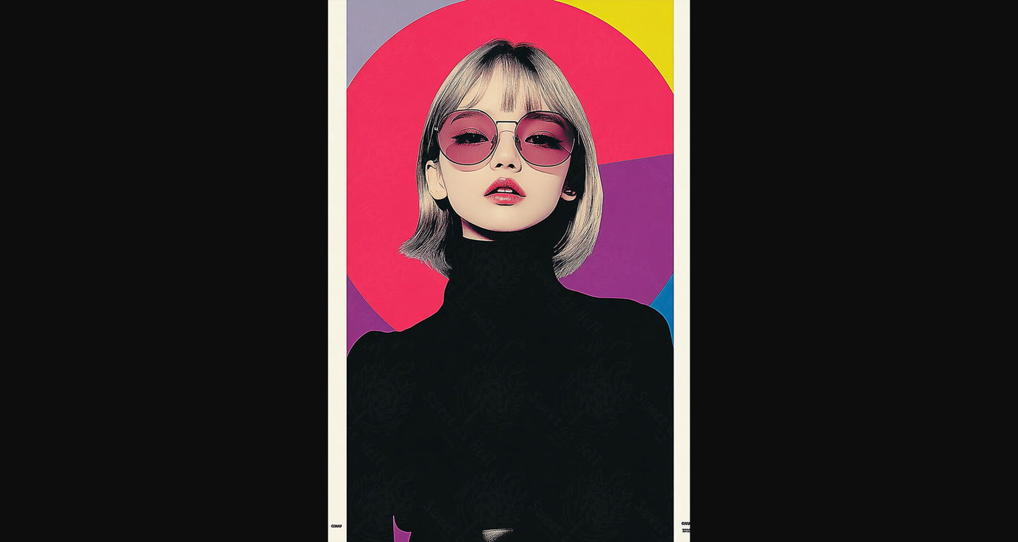 Modern Art Styled Fashion Ad Photo 02 by 03 057 SN2557 - Sweet As Hell Designs