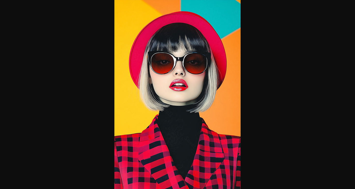 Modern Art Styled Fashion Ad Photo 02 by 03 060 SN2560 - Sweet As Hell Designs