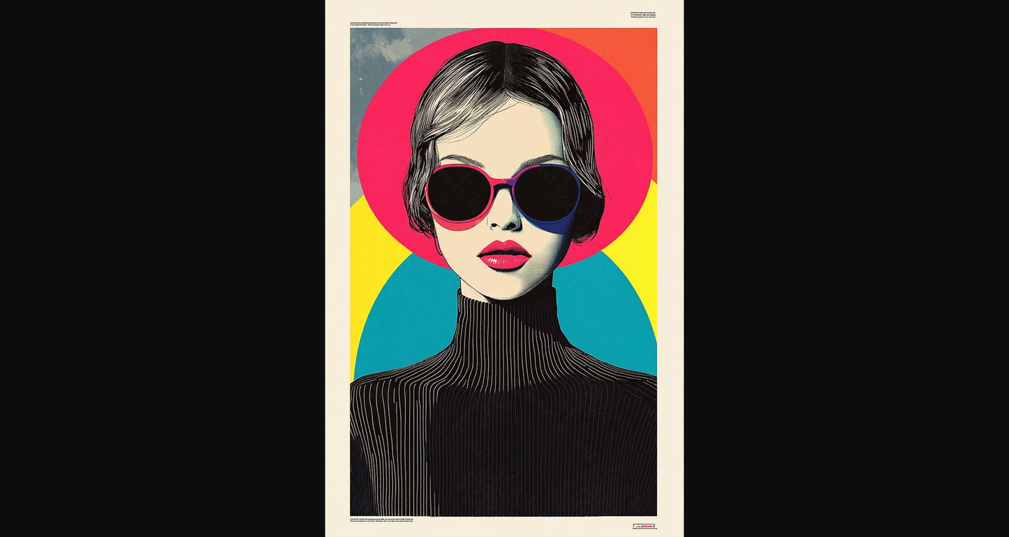 Modern Art Styled Fashion Ad Photo 02 by 03 076 SN2576 - Sweet As Hell Designs