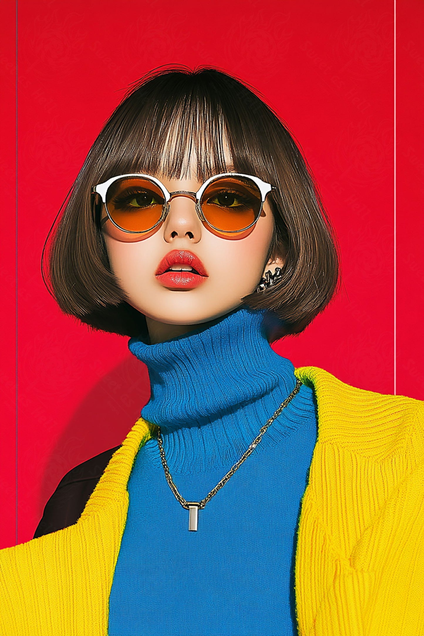 Modern Art Styled Fashion Ad Photo 02 by 03 091 SN2591 - Sweet As Hell Designs