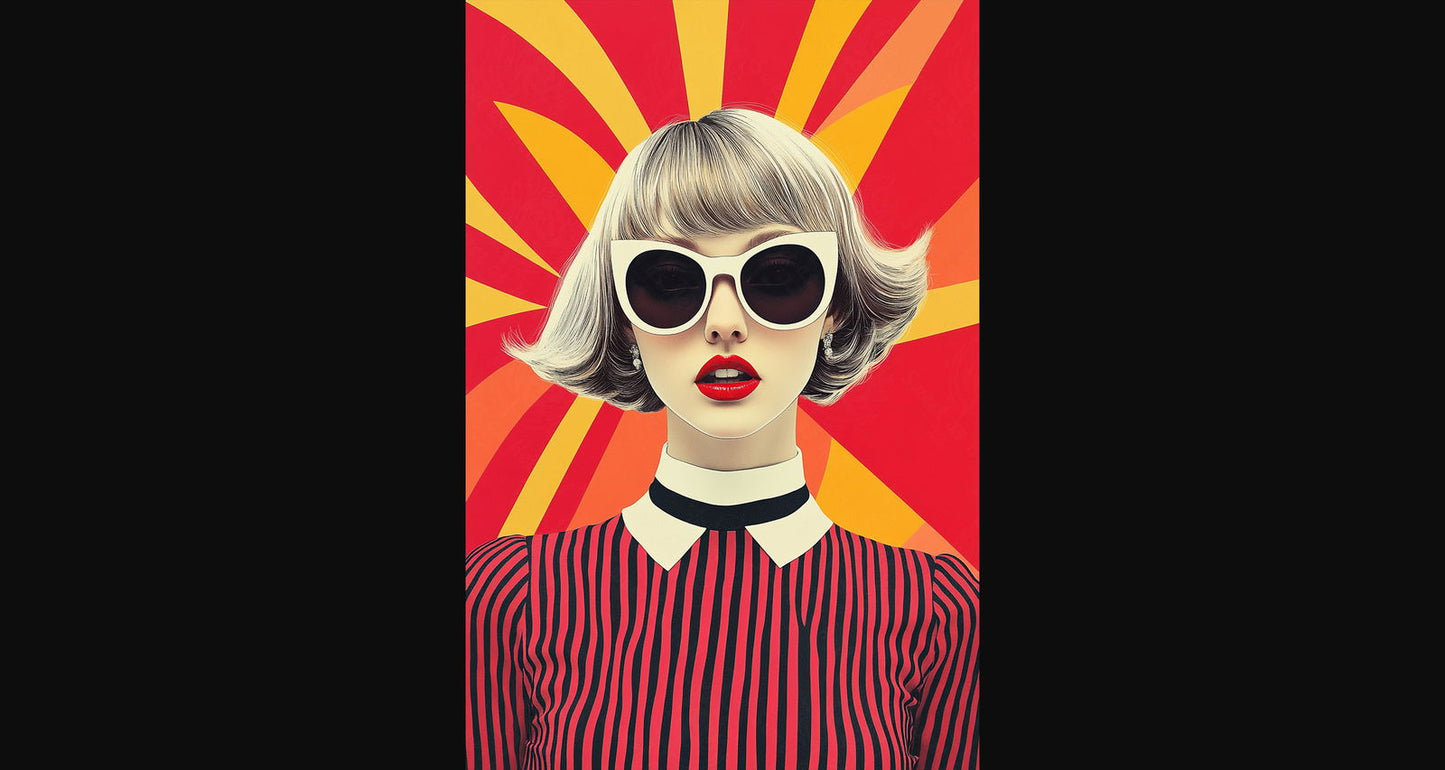 Modern Art Styled Fashion Ad Photo 02 by 03 125 SN2625 - Sweet As Hell Designs