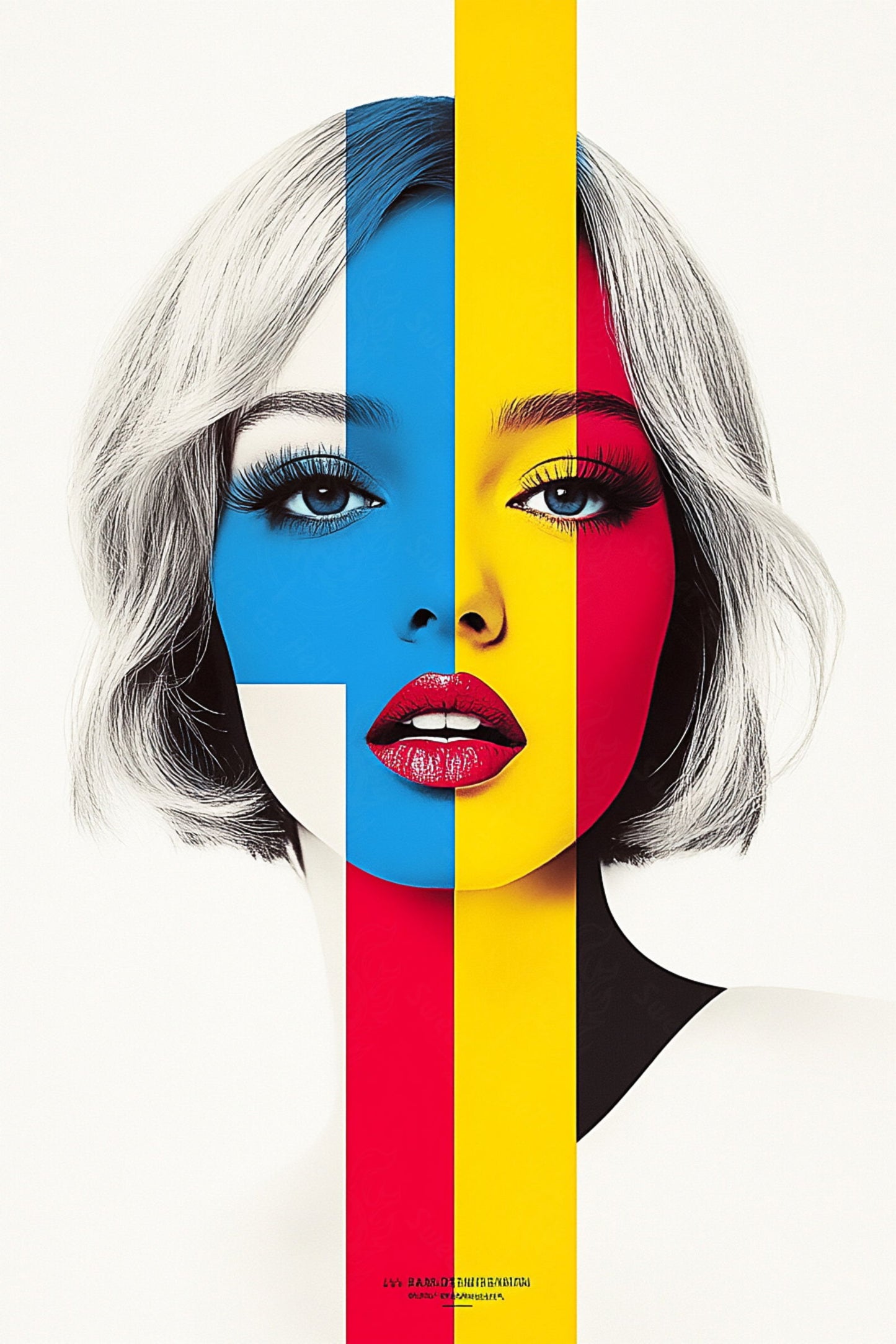 Modern Art Styled Fashion Ad Photo 02 by 03 130 SN2630 - Sweet As Hell Designs