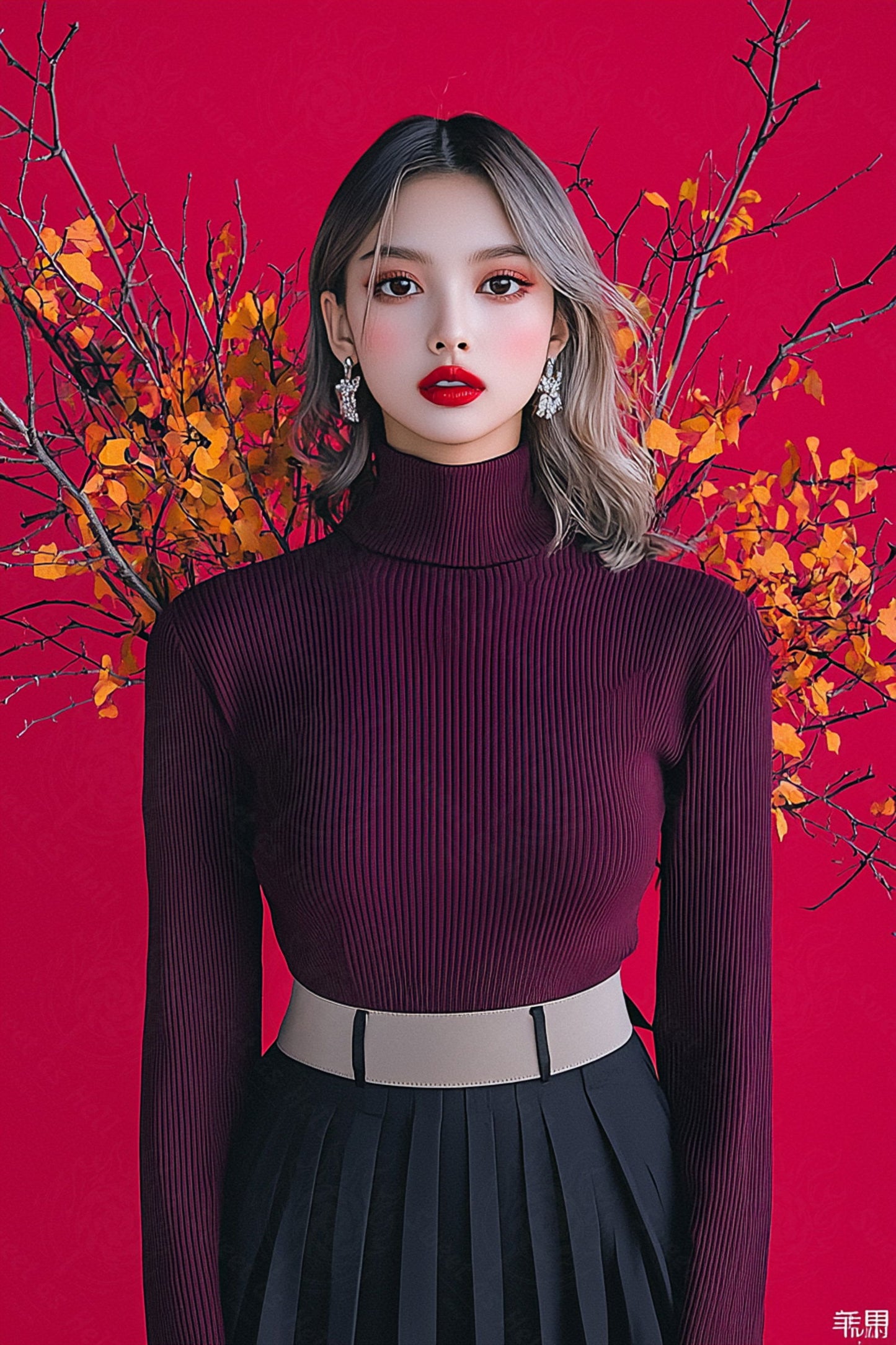 Modern Art Styled Fashion Ad Photo 02 by 03 136 SN2636 - Sweet As Hell Designs