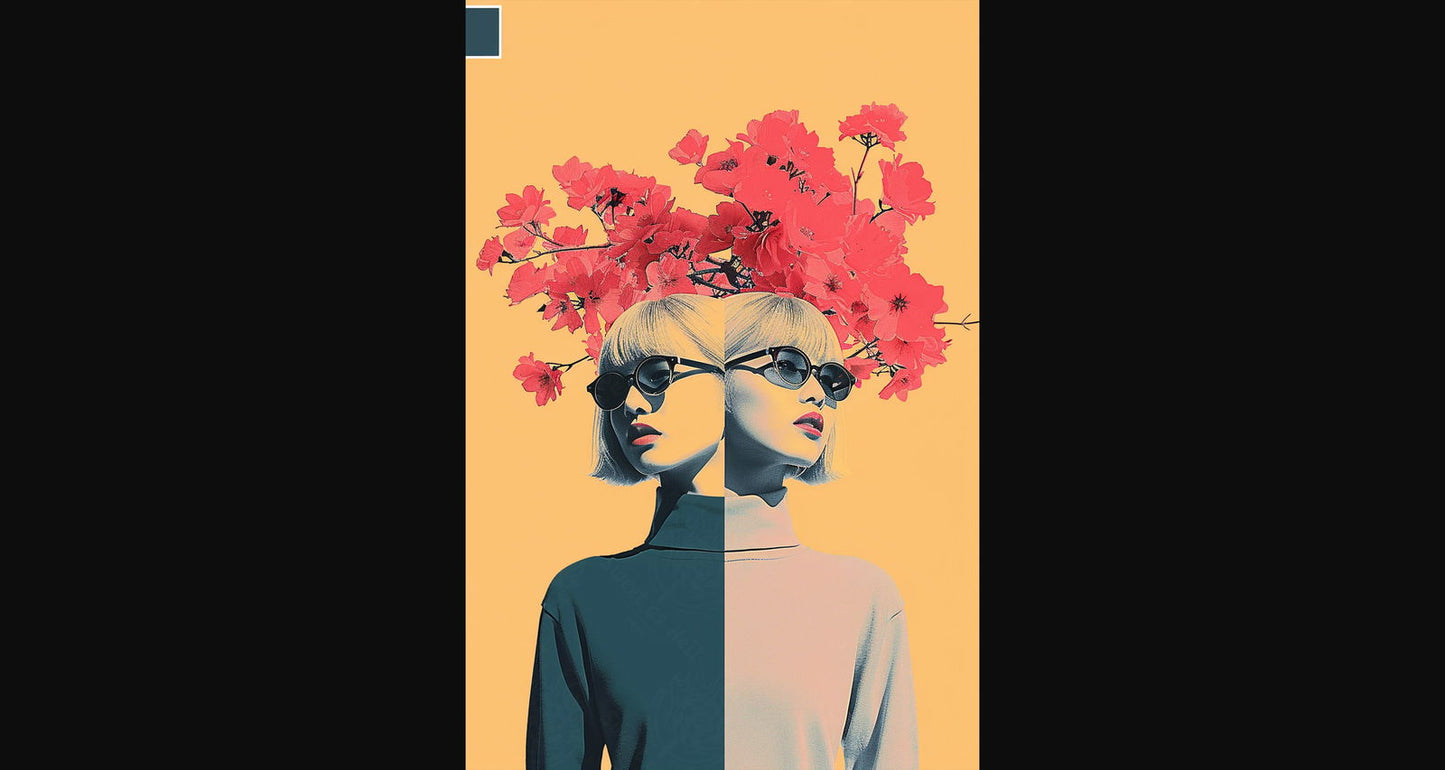 Modern Art Styled Fashion Ad Photo 02 by 03 138 SN2638 - Sweet As Hell Designs