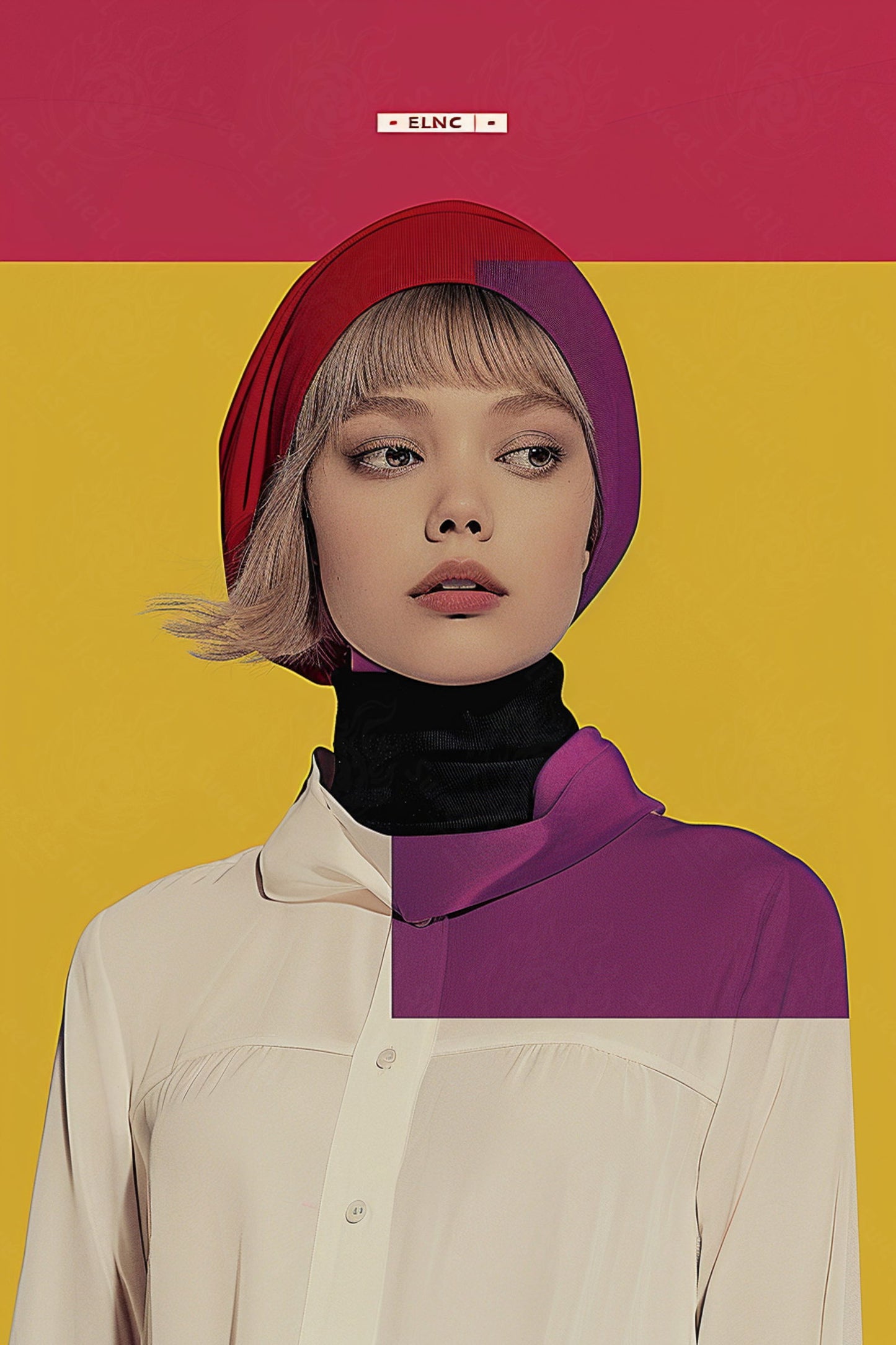 Modern Art Styled Fashion Ad Photo 02 by 03 144 SN2644 - Sweet As Hell Designs