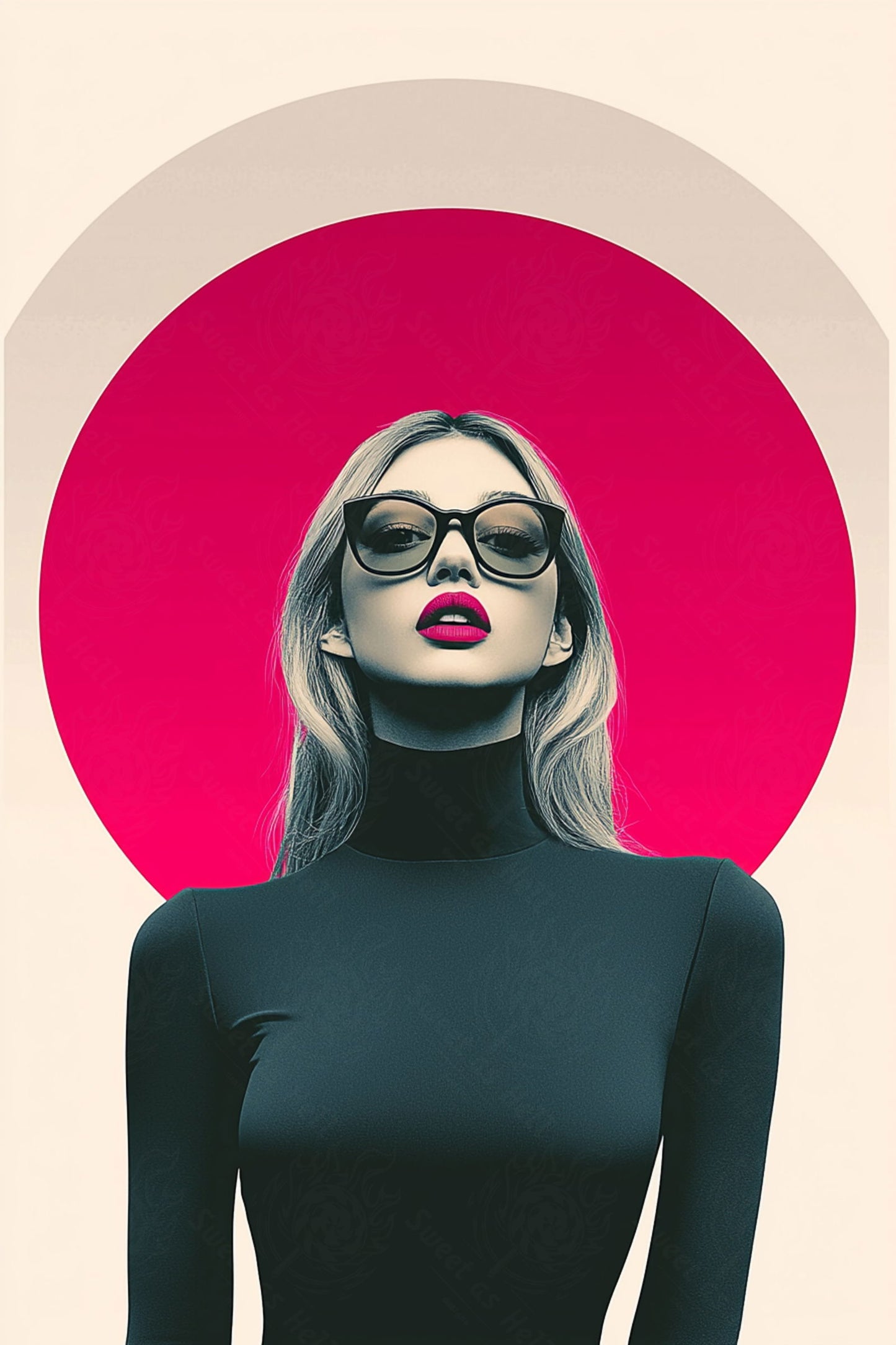 Modern Art Styled Fashion Ad Photo 02 by 03 155 SN2655 - Sweet As Hell Designs