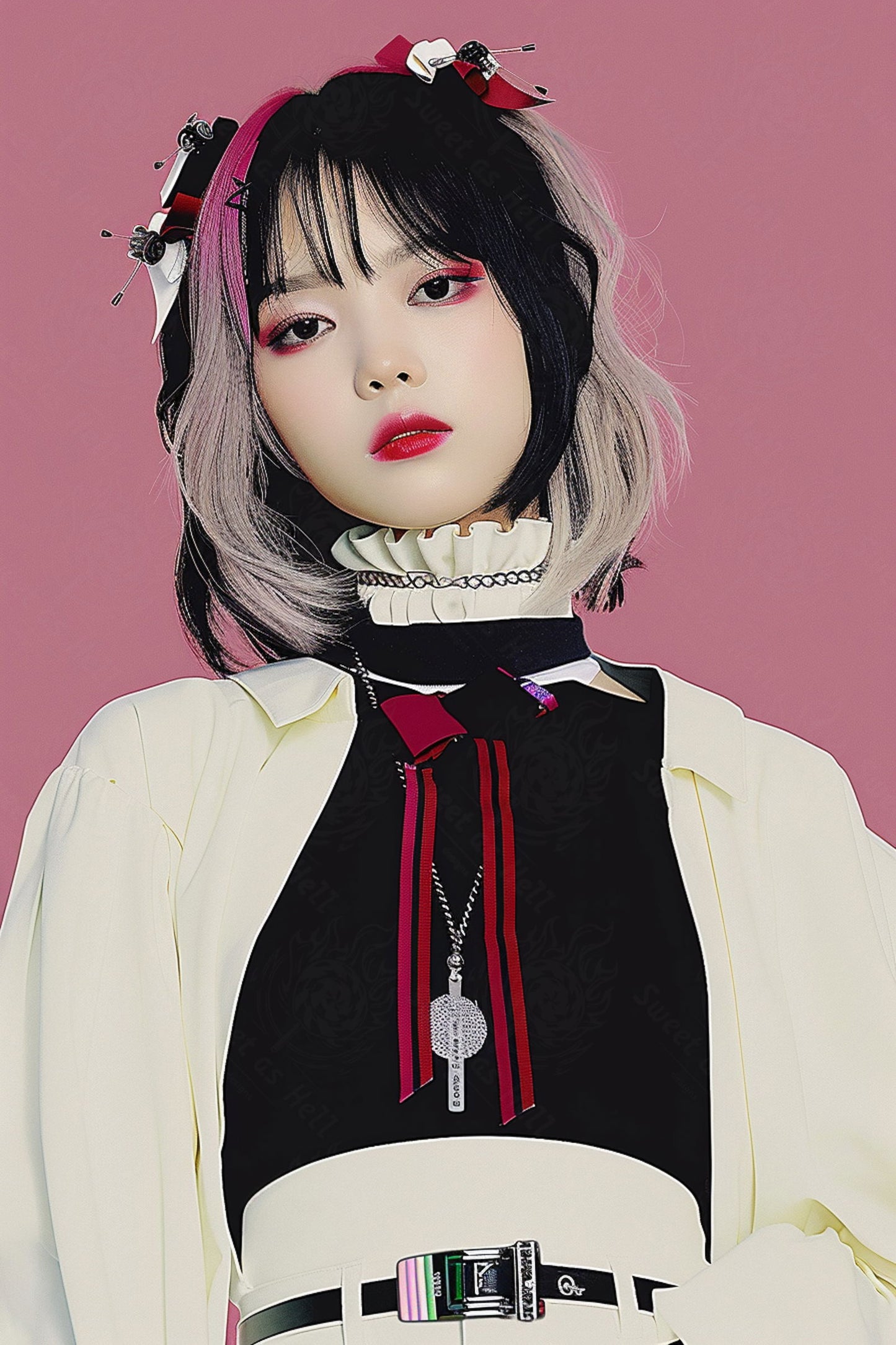 Modern Art Styled Fashion Ad Photo 02 by 03 156 SN2656 - Sweet As Hell Designs