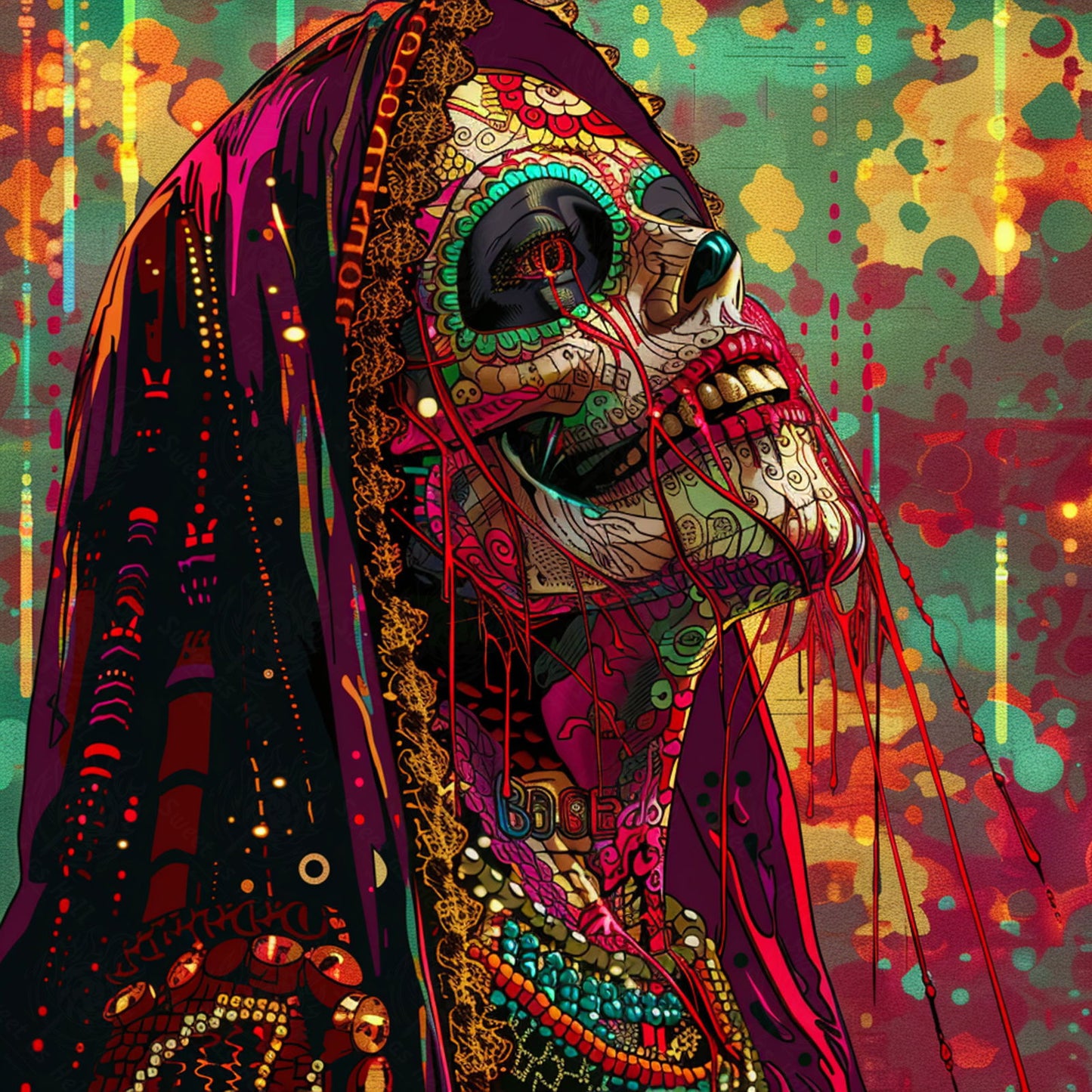 Mother Muerte 01 by 01 020 SN1353 - Sweet As Hell Designs