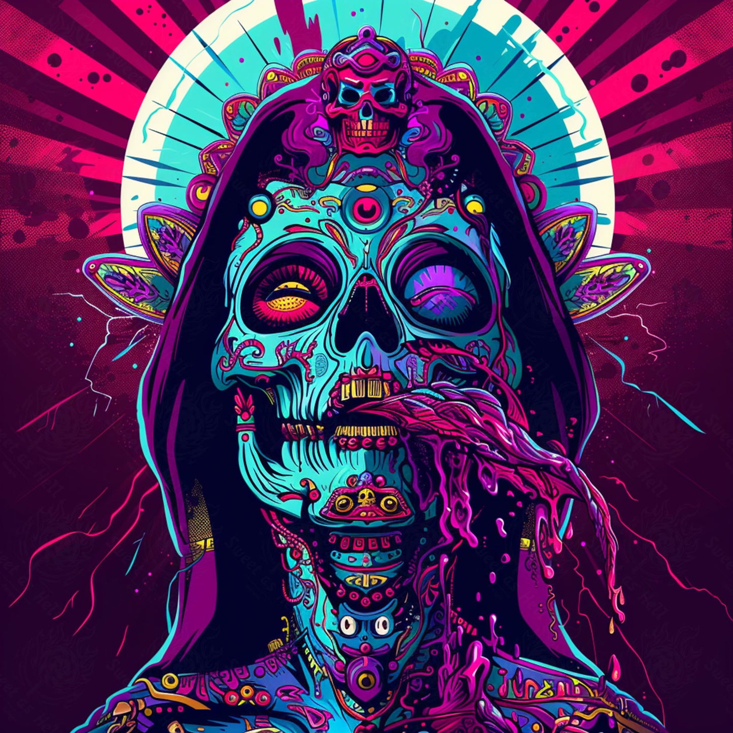 Mother Muerte 01 by 01 022 SN1355 - Sweet As Hell Designs