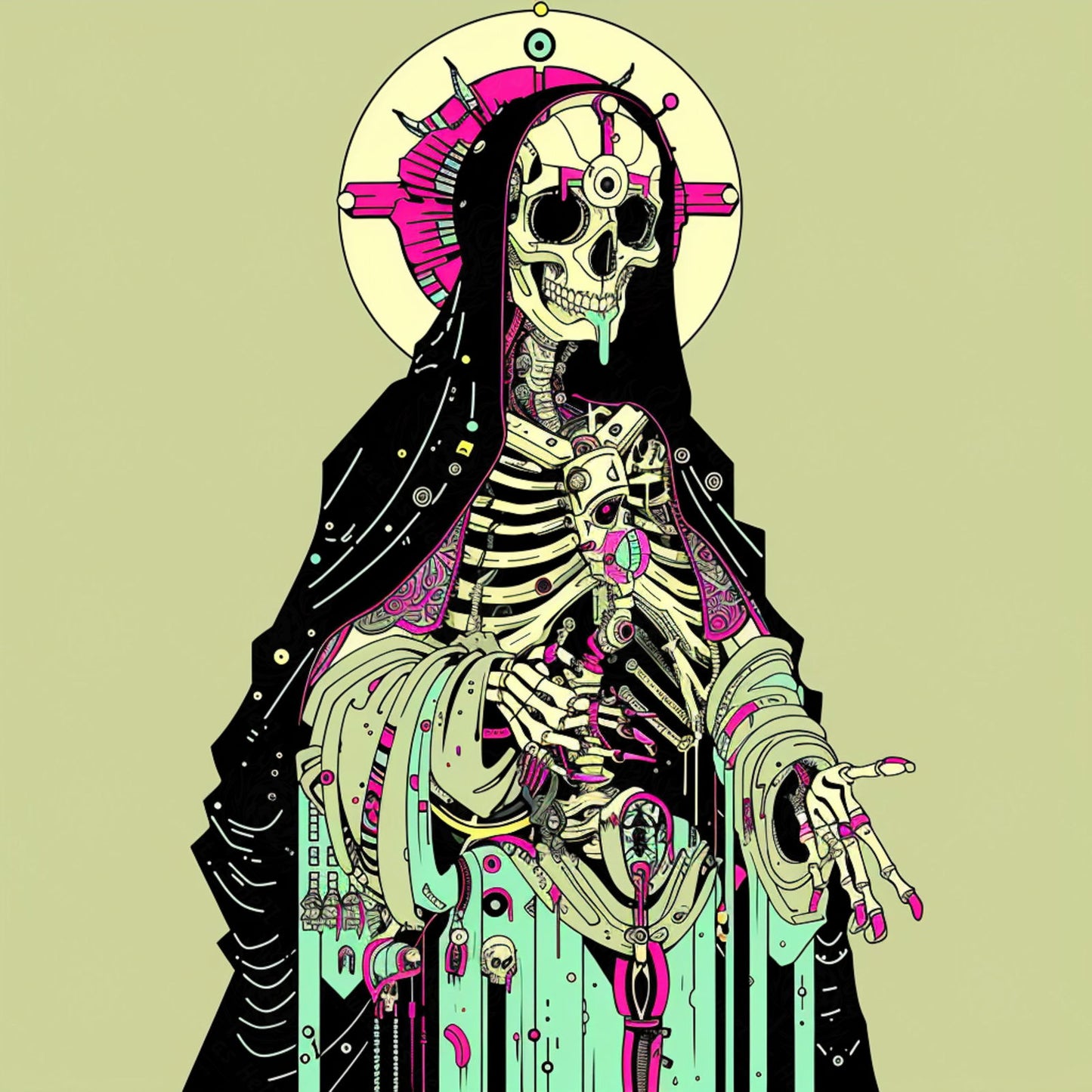Mother Muerte 01 by 01 033 SN1366 - Sweet As Hell Designs