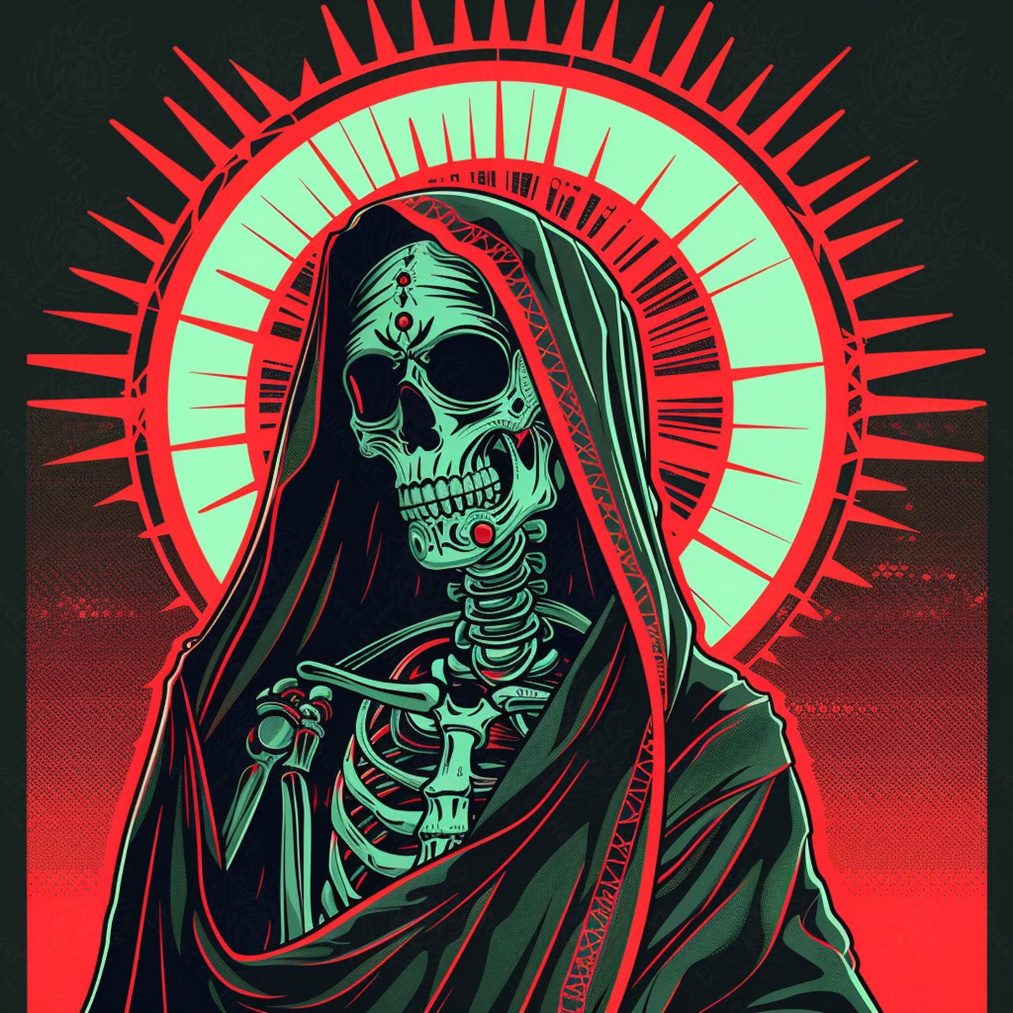 Mother Muerte 01 by 01 040 SN1373 - Sweet As Hell Designs