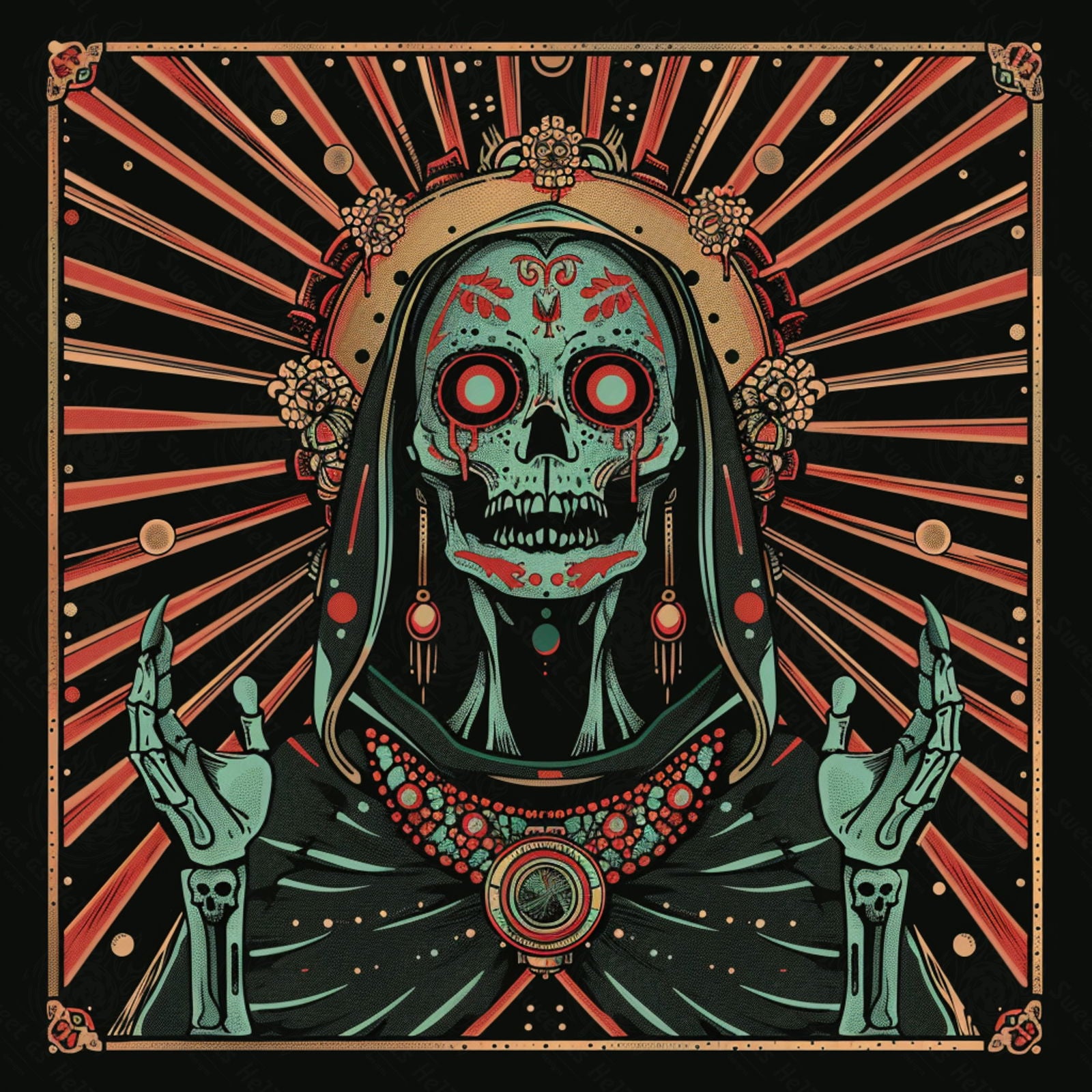 Mother Muerte 01 by 01 140 SN1473 - Sweet As Hell Designs
