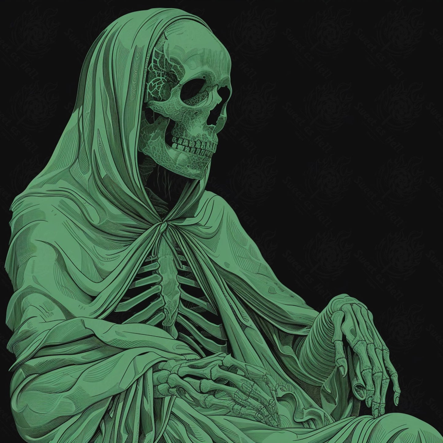 Mother Muerte 01 by 01 183 SN1516 - Sweet As Hell Designs