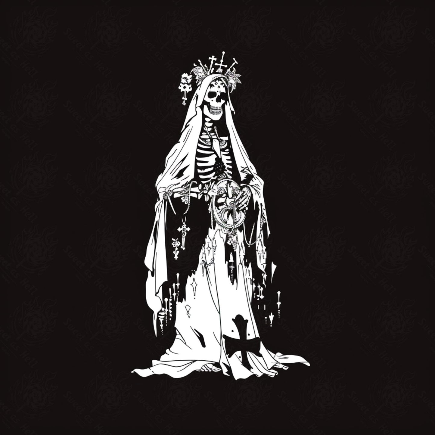 Mother Muerte 01 by 01 222 SN1555 - Sweet As Hell Designs