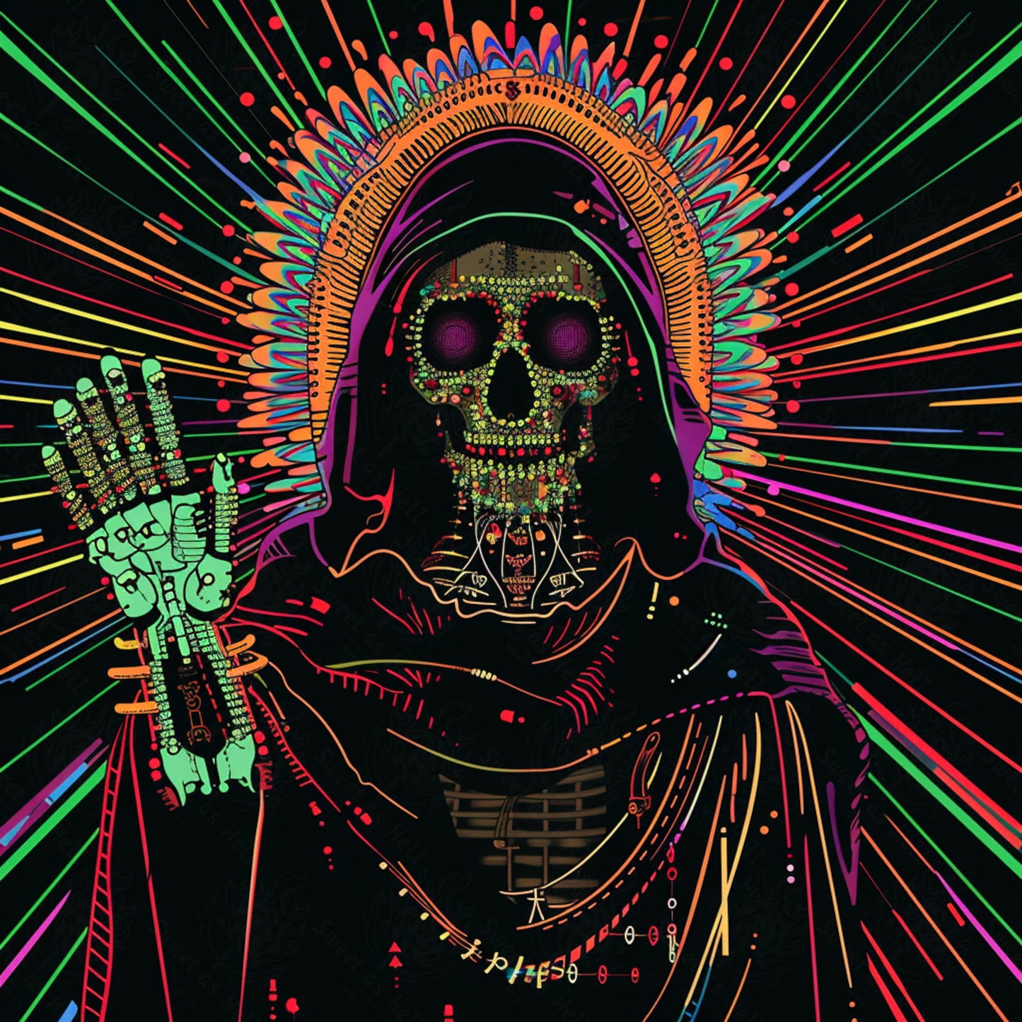 Mother Muerte 01 by 01 240 SN1573 - Sweet As Hell Designs