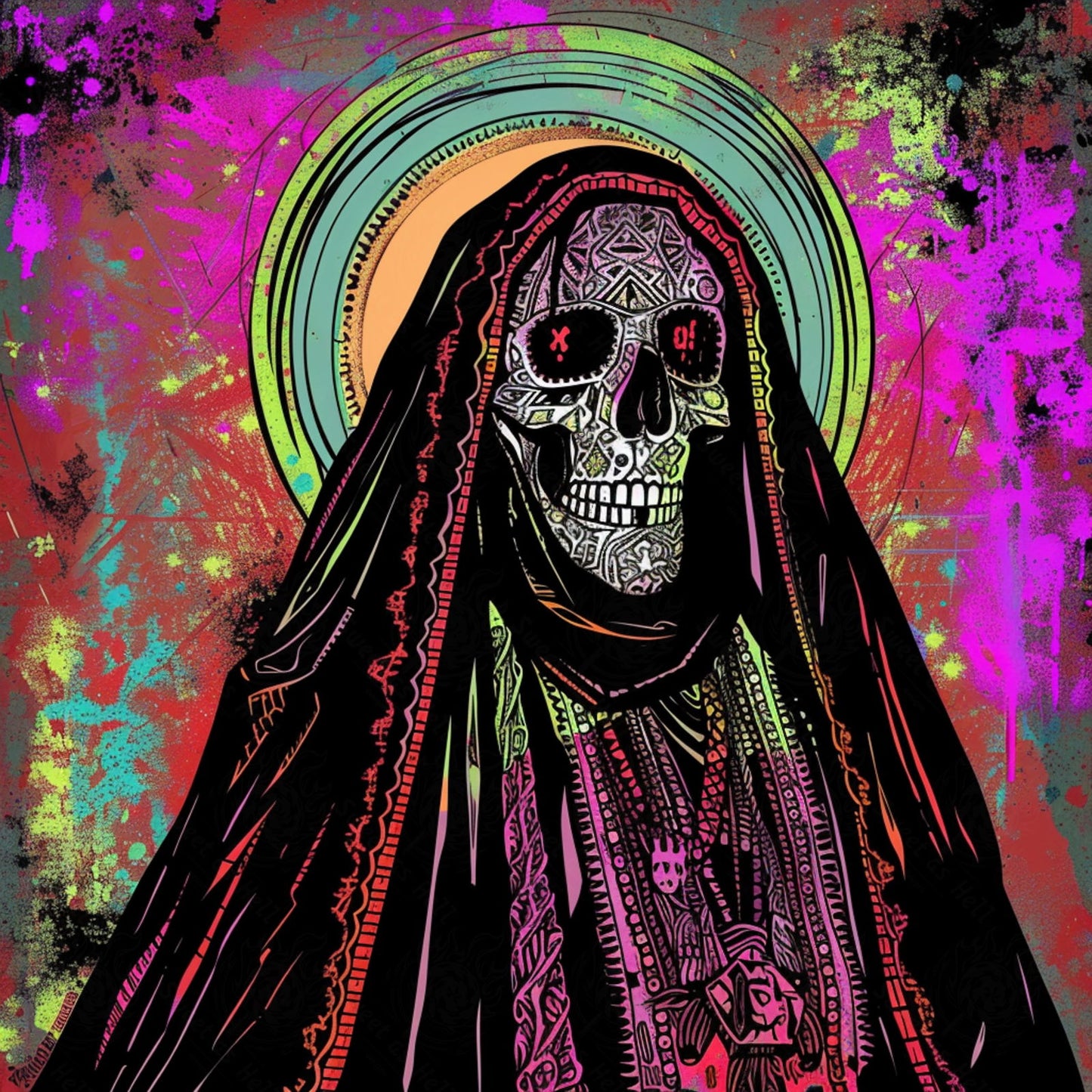 Mother Muerte 01 by 01 263 SN1596 - Sweet As Hell Designs